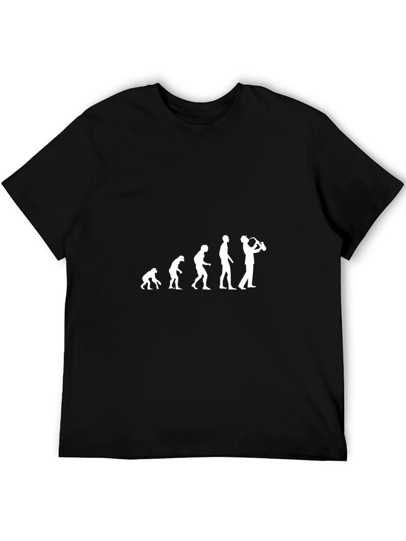 Evolution of Saxophone Player T-Shirt