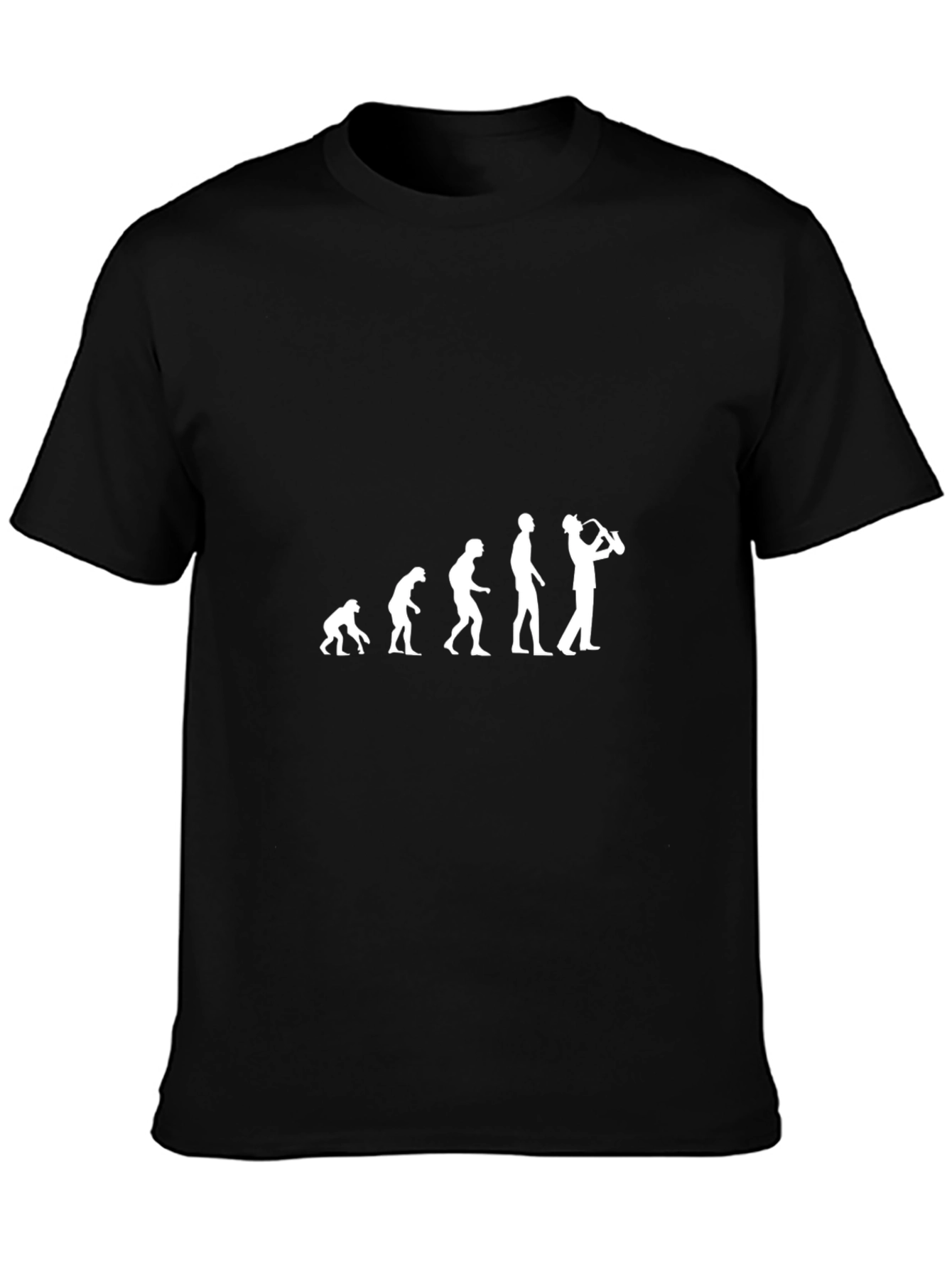 Evolution of Saxophone Player T-Shirt