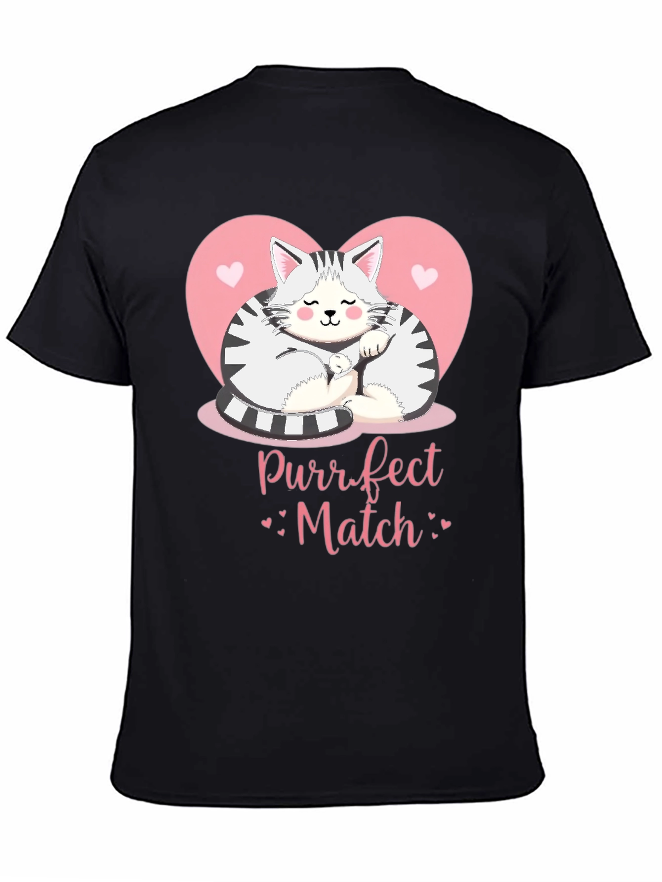 Purrfect Match Cat Lover T-Shirt