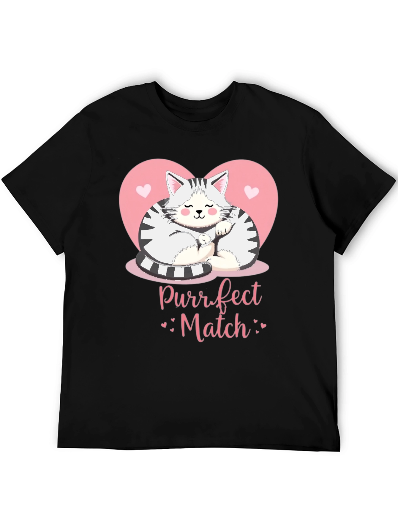 Purrfect Match Cat Lover T-Shirt