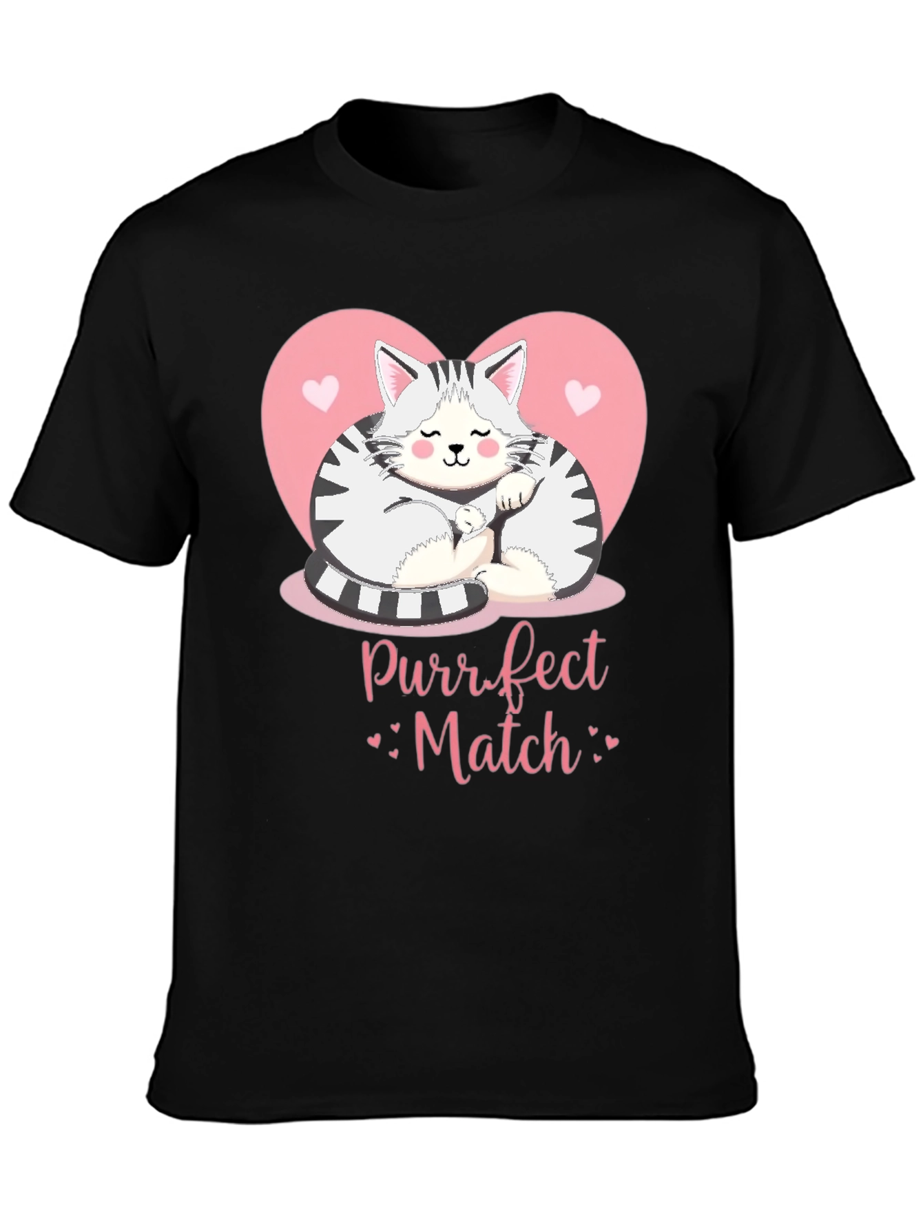 Purrfect Match Cat Lover T-Shirt