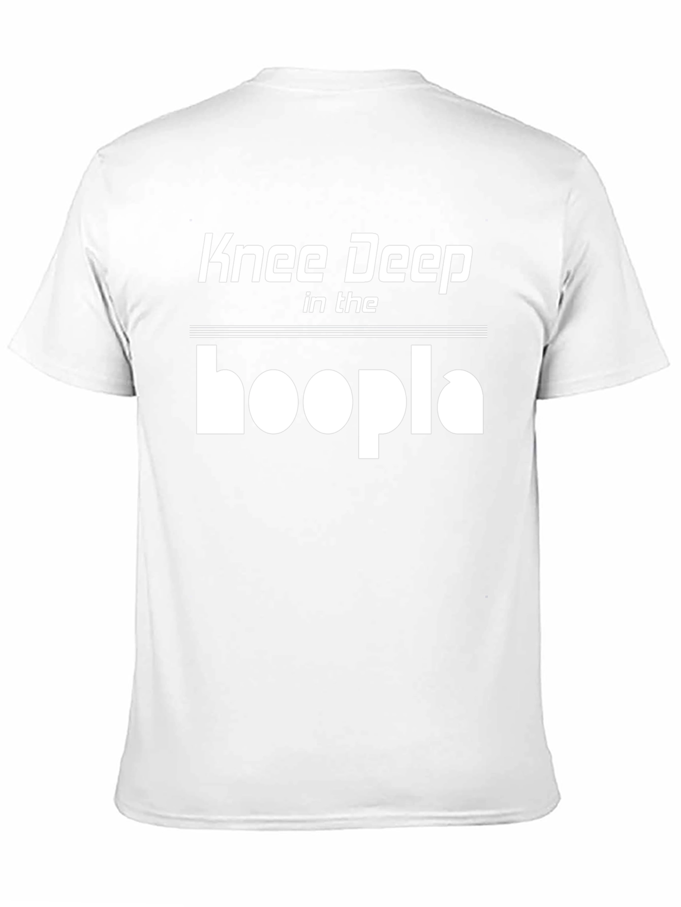 Knee Deep in the Hoopla Black T-Shirt