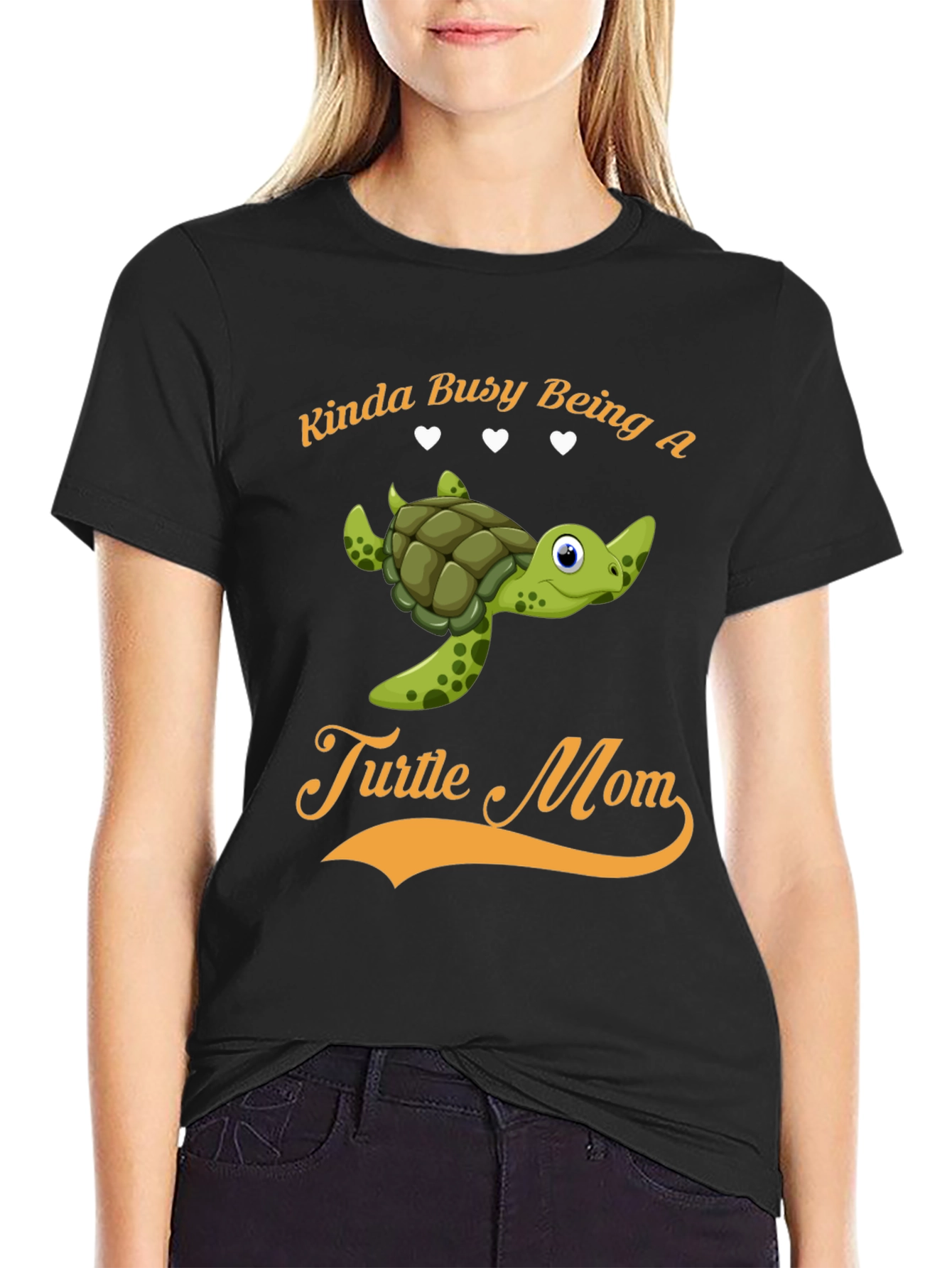 Kinda Busy Being A Turtle Mom T-Shirt
