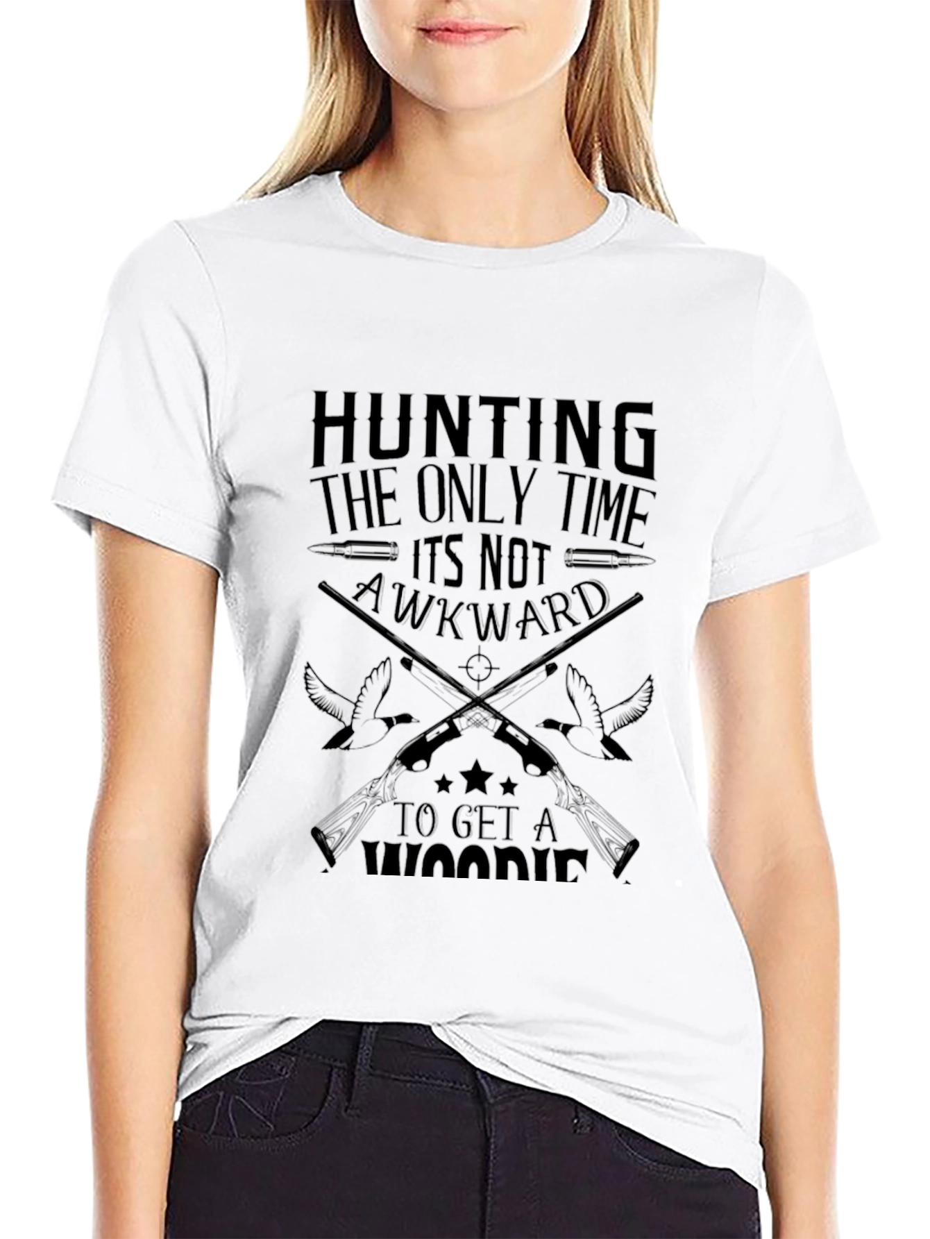 Hunting T-Shirt - The Only Time Its Not Awkward