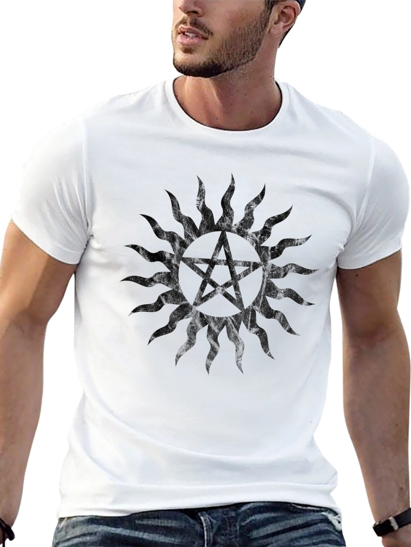 Supernatural Inspired Anti-Possession Symbol T-Shirt