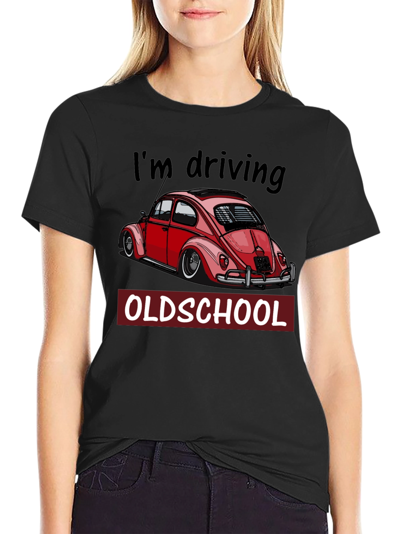 Im Driving Oldschool T-Shirt - Classic Car Tee