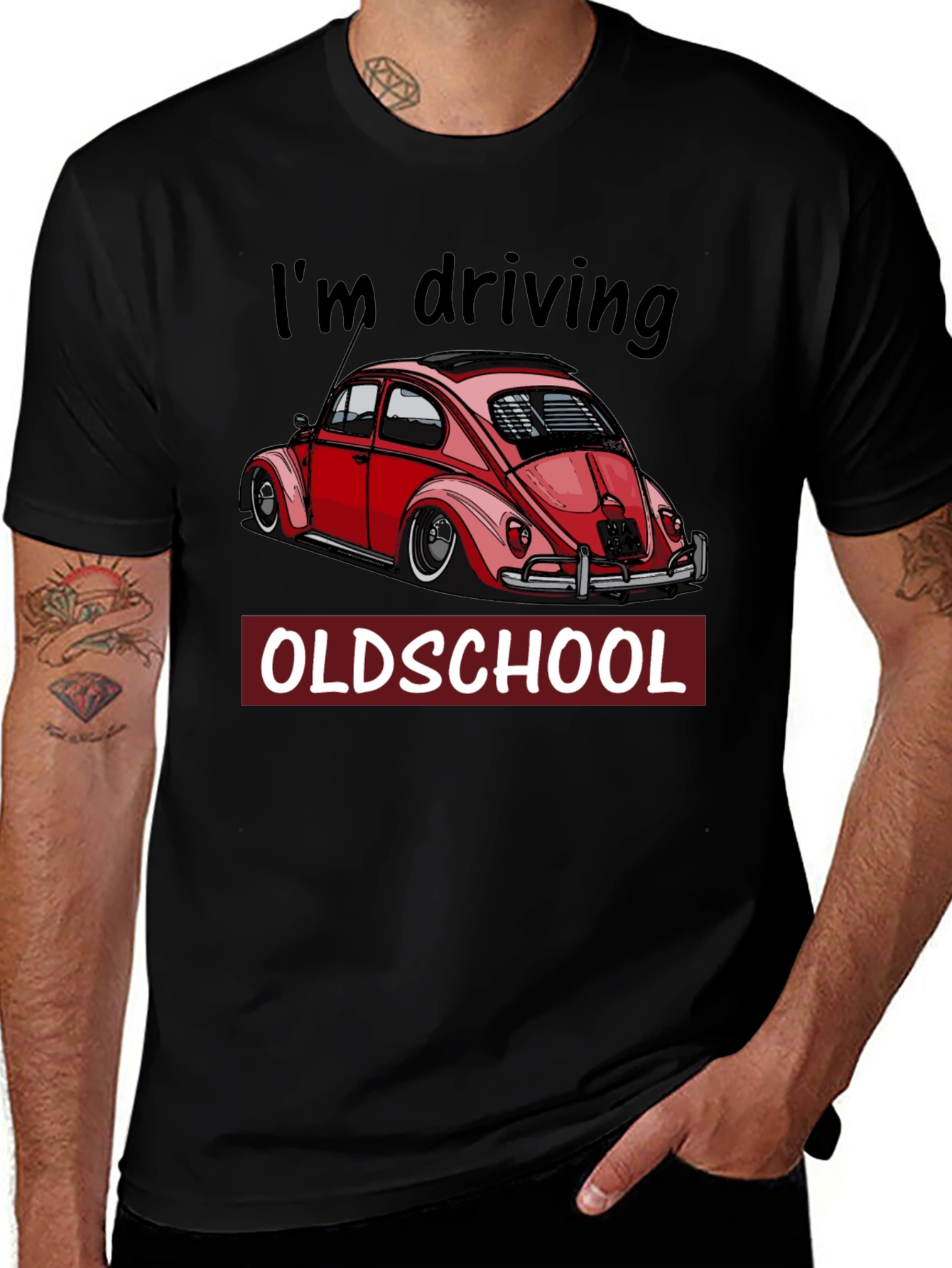 Im Driving Oldschool T-Shirt - Classic Car Tee
