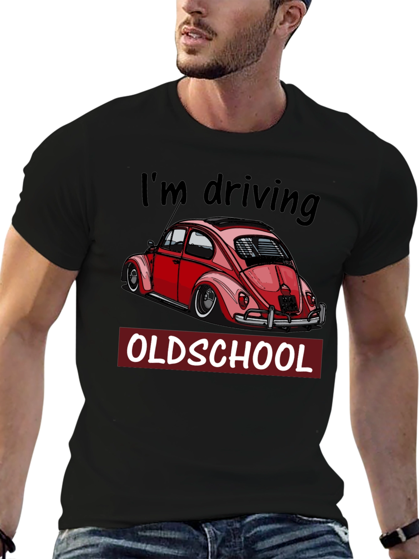Im Driving Oldschool T-Shirt - Classic Car Tee