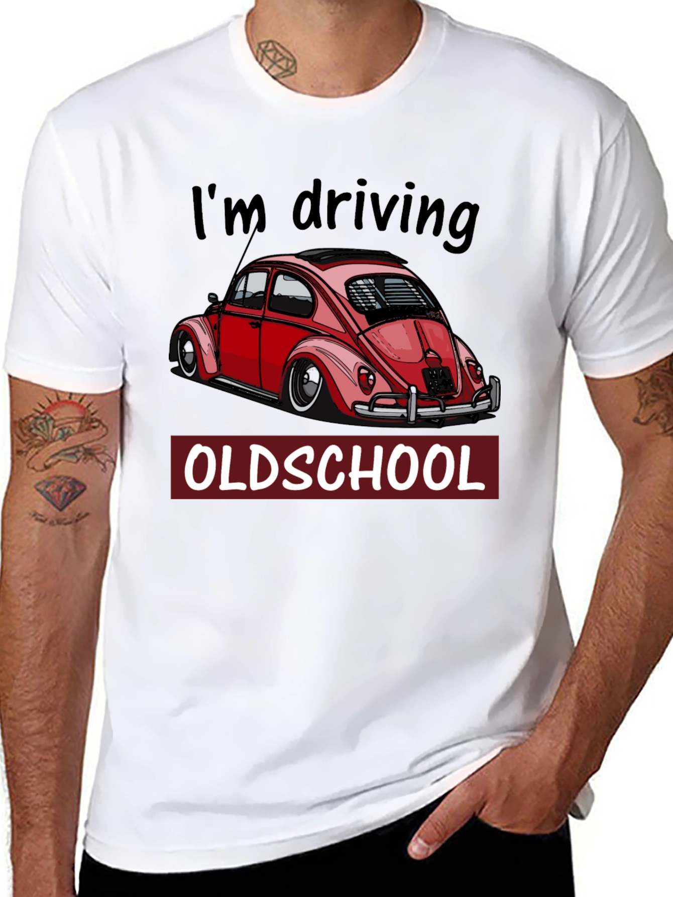 Im Driving Oldschool T-Shirt - Classic Car Tee