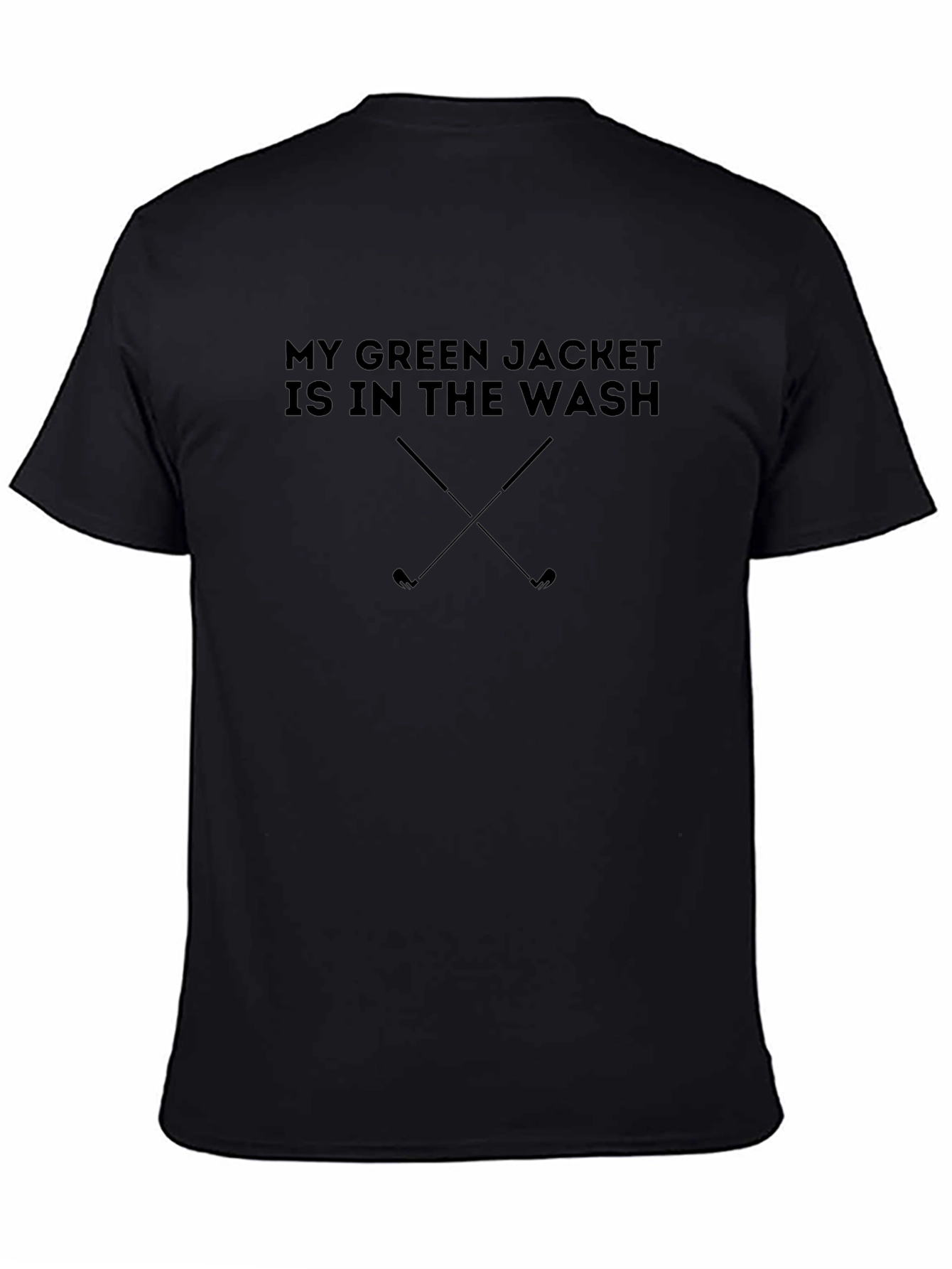 Golf Humor T-Shirt - Green Jacket in Wash