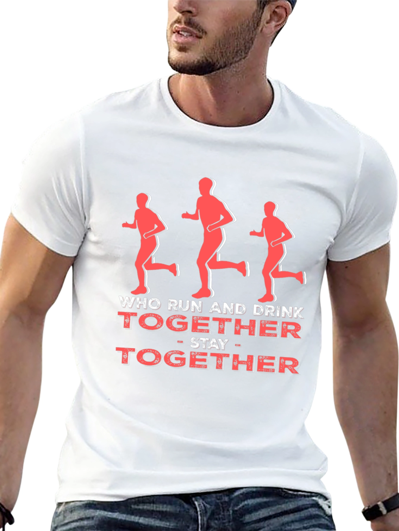 Who Run and Drink Together T-Shirt