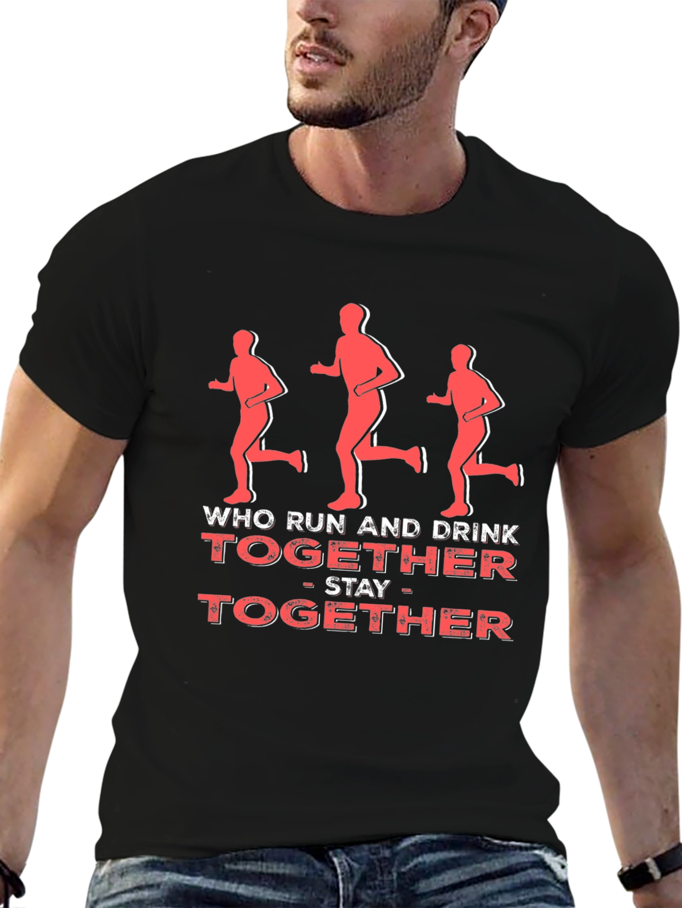 Who Run and Drink Together T-Shirt