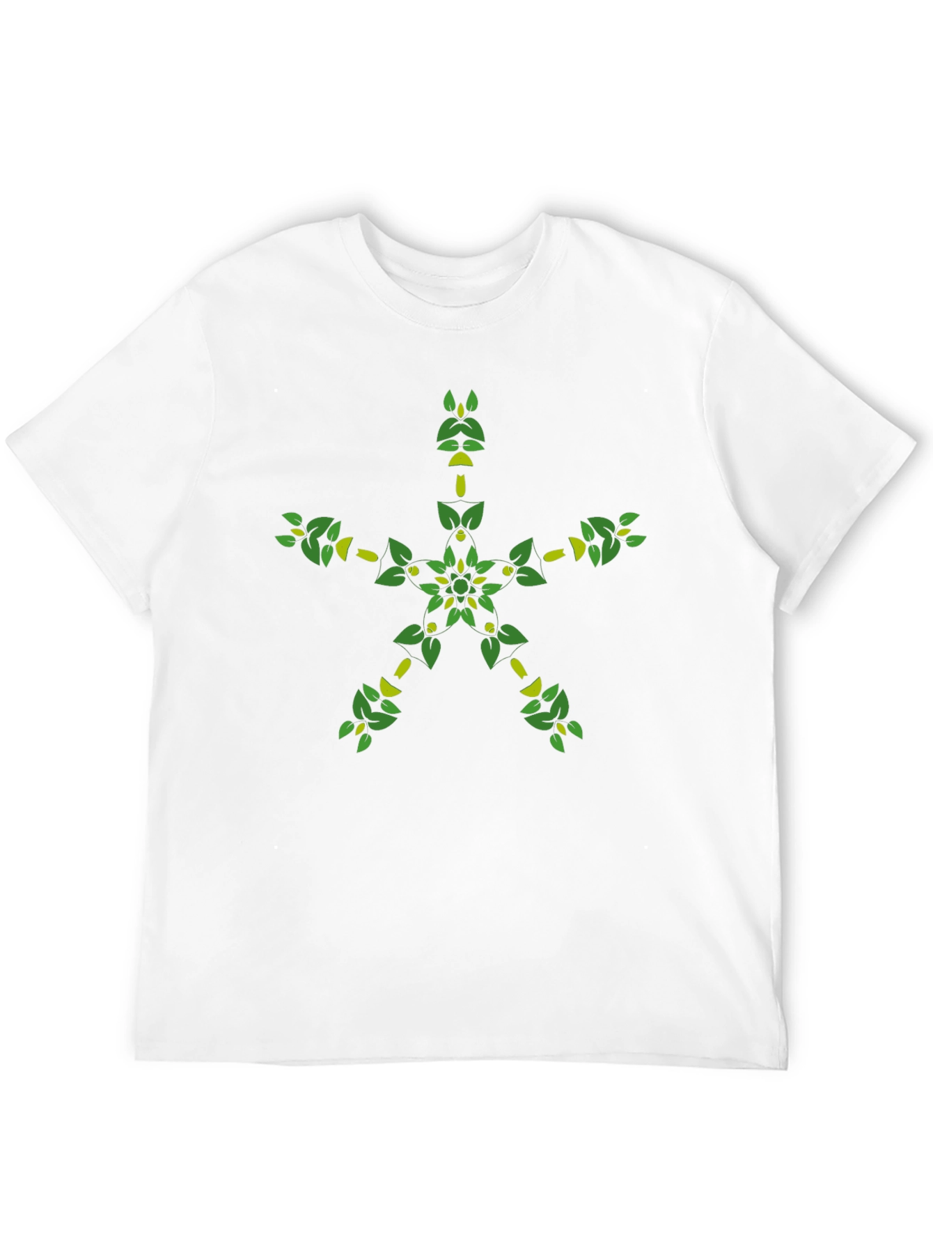 Nature Star Graphic Tee - Black