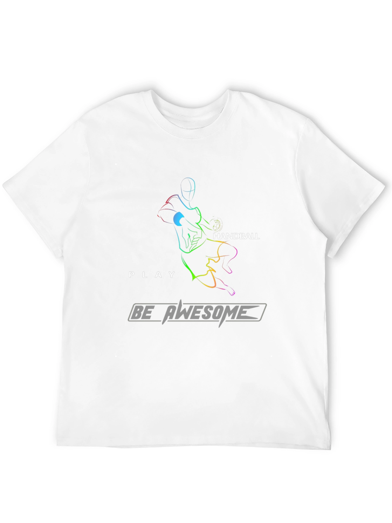 Handball Player Graphic Tee - Play Awesome!