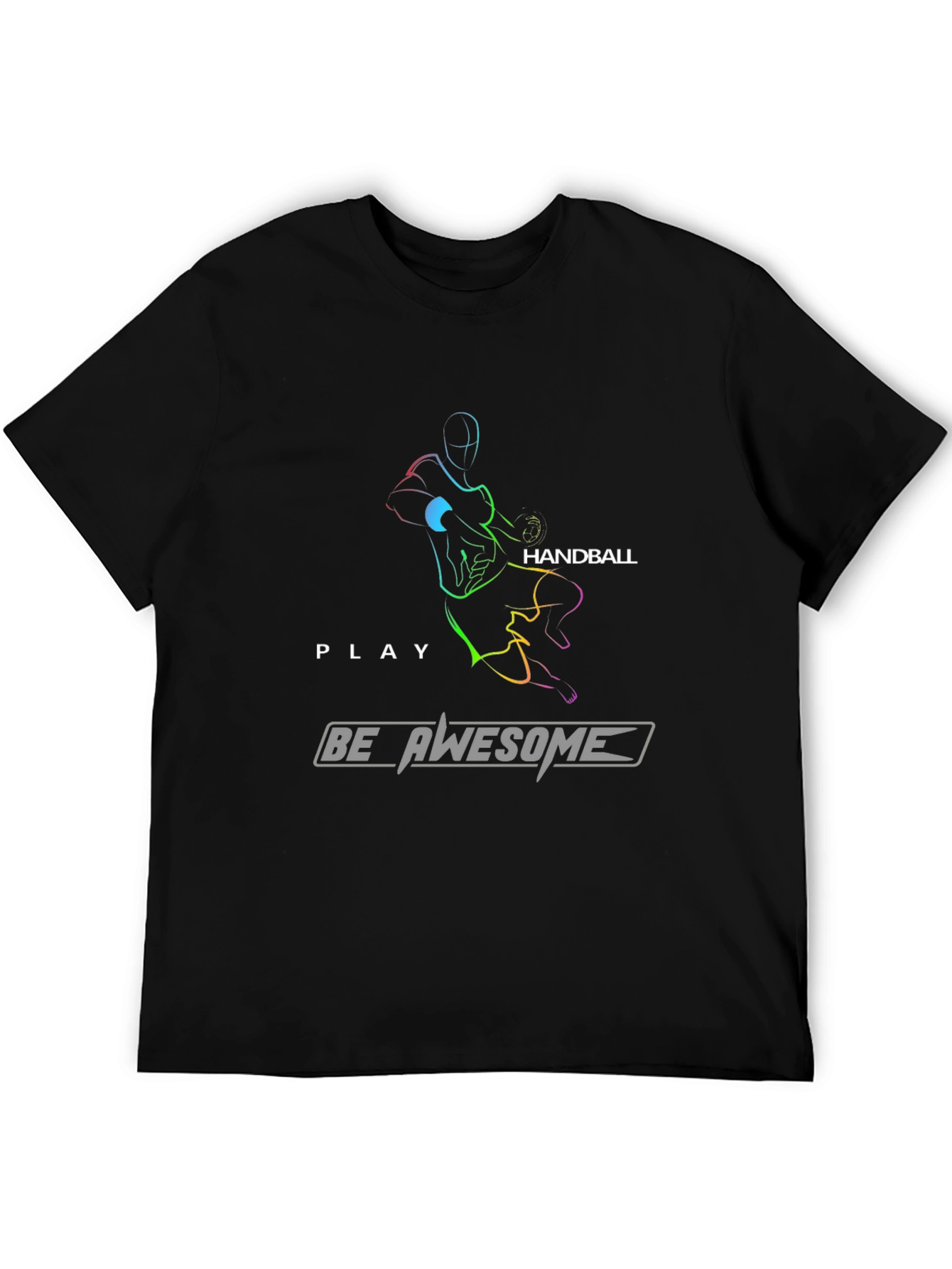 Handball Player Graphic Tee - Play Awesome!