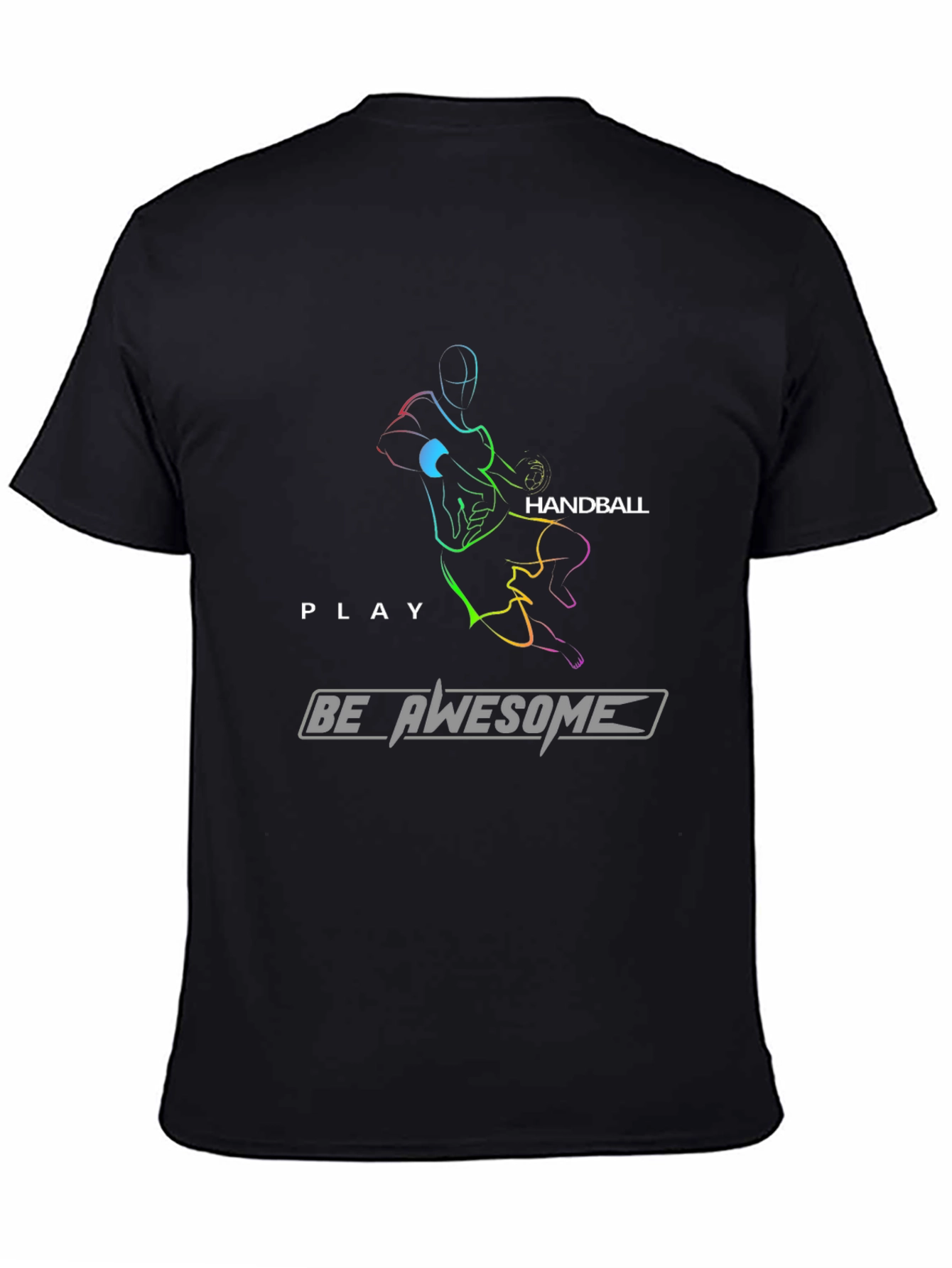 Handball Player Graphic Tee - Play Awesome!