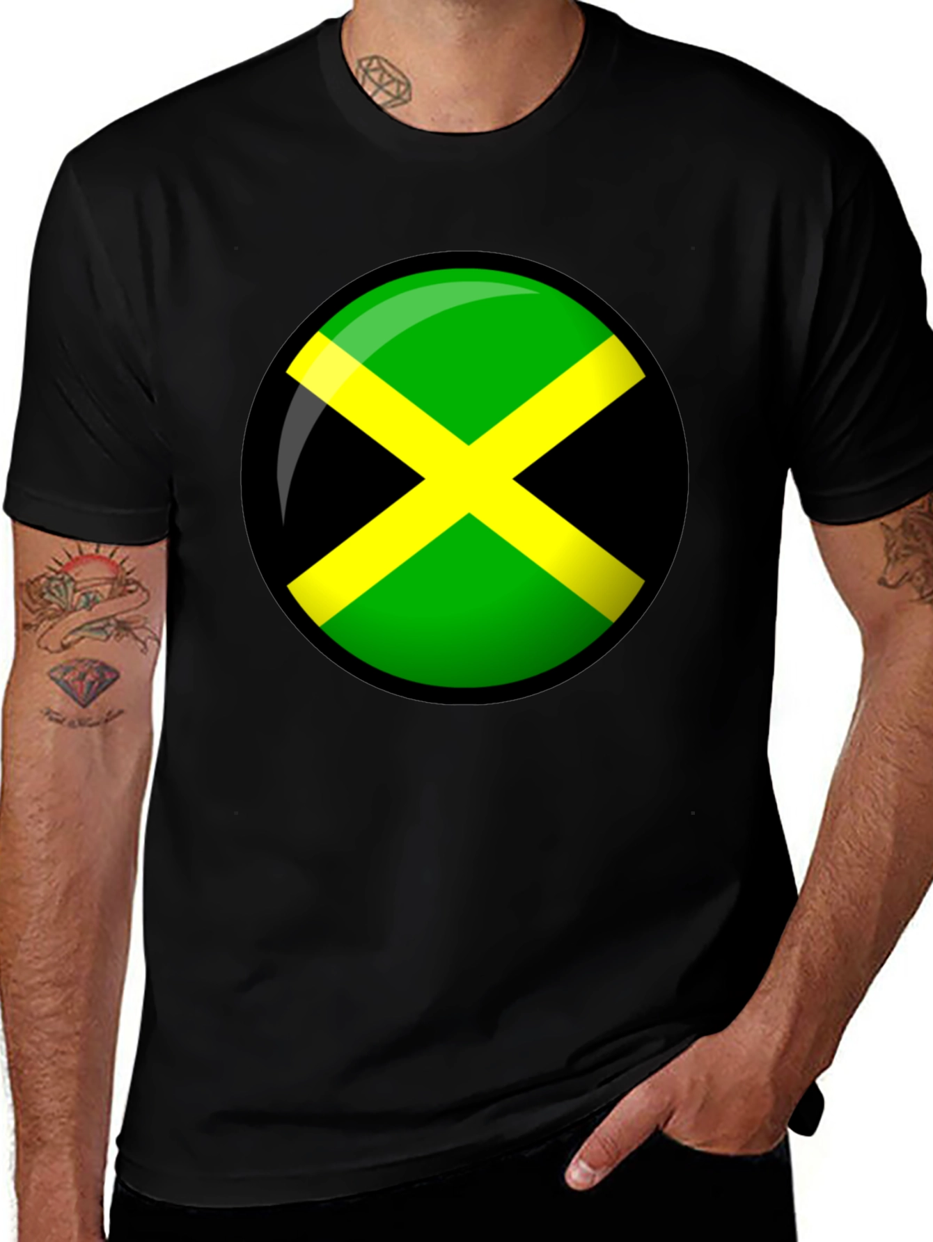 Jamaica Flag T-Shirt - Island Pride