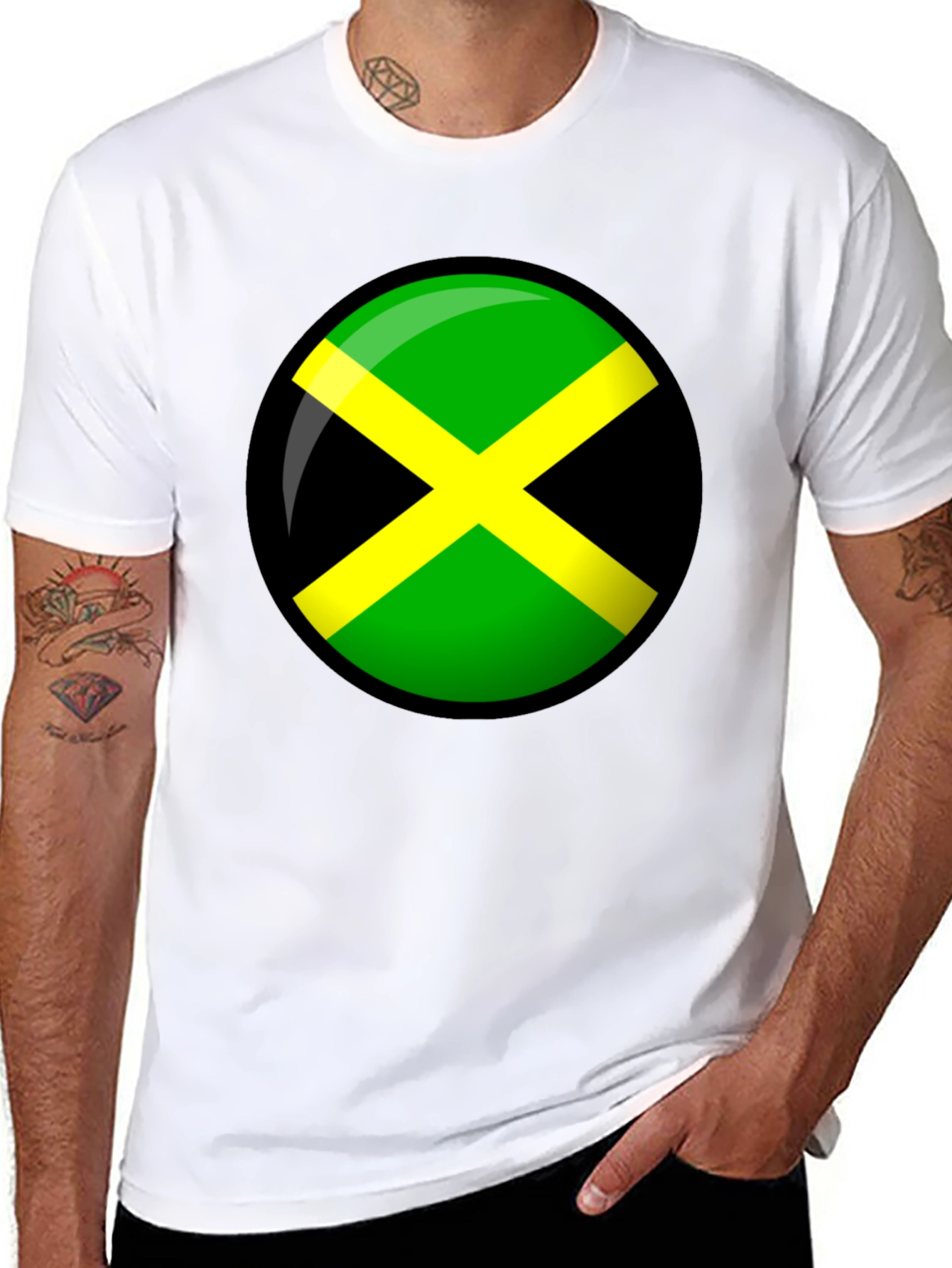 Jamaica Flag T-Shirt - Island Pride