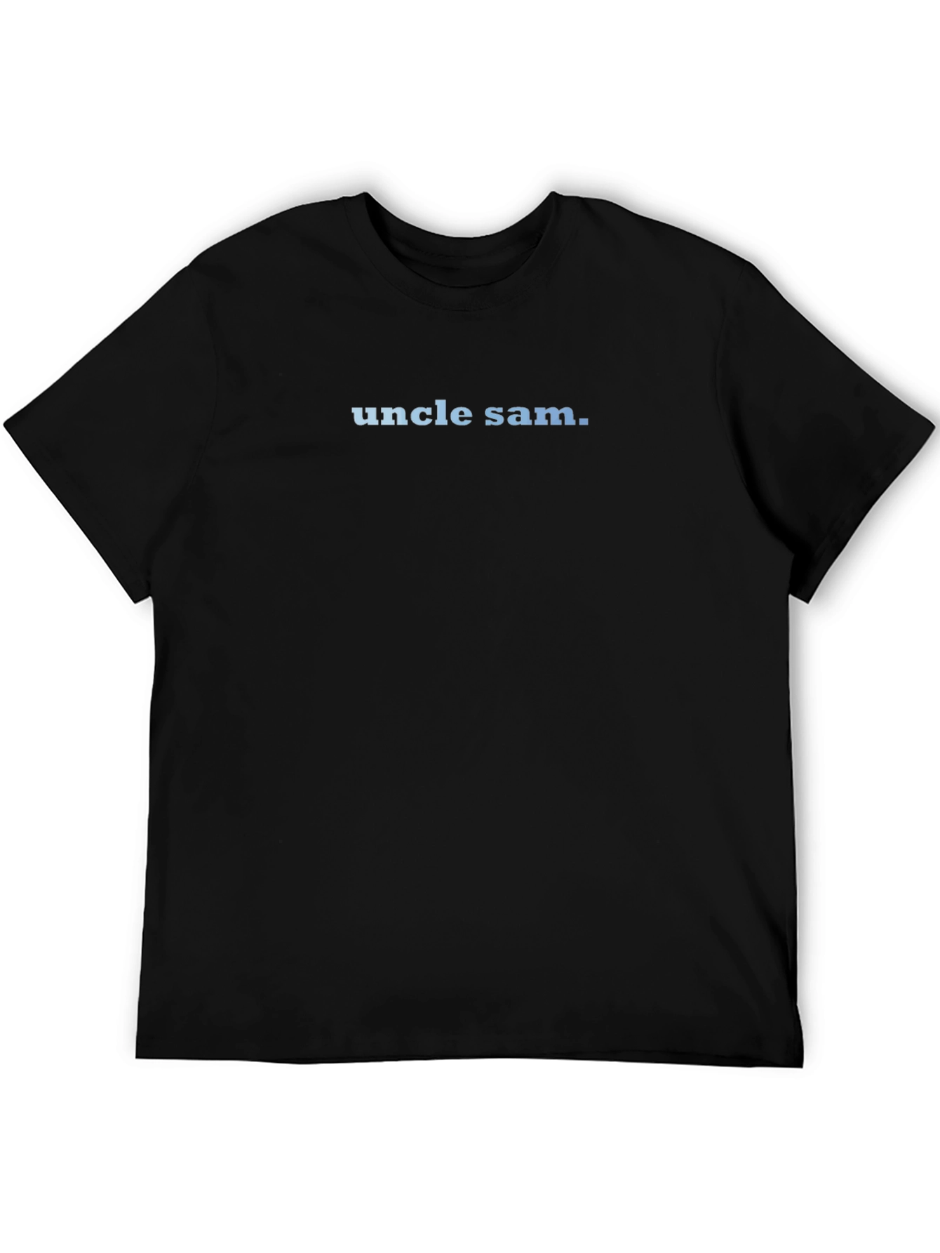 Uncle Sam Graphic Black T-Shirt