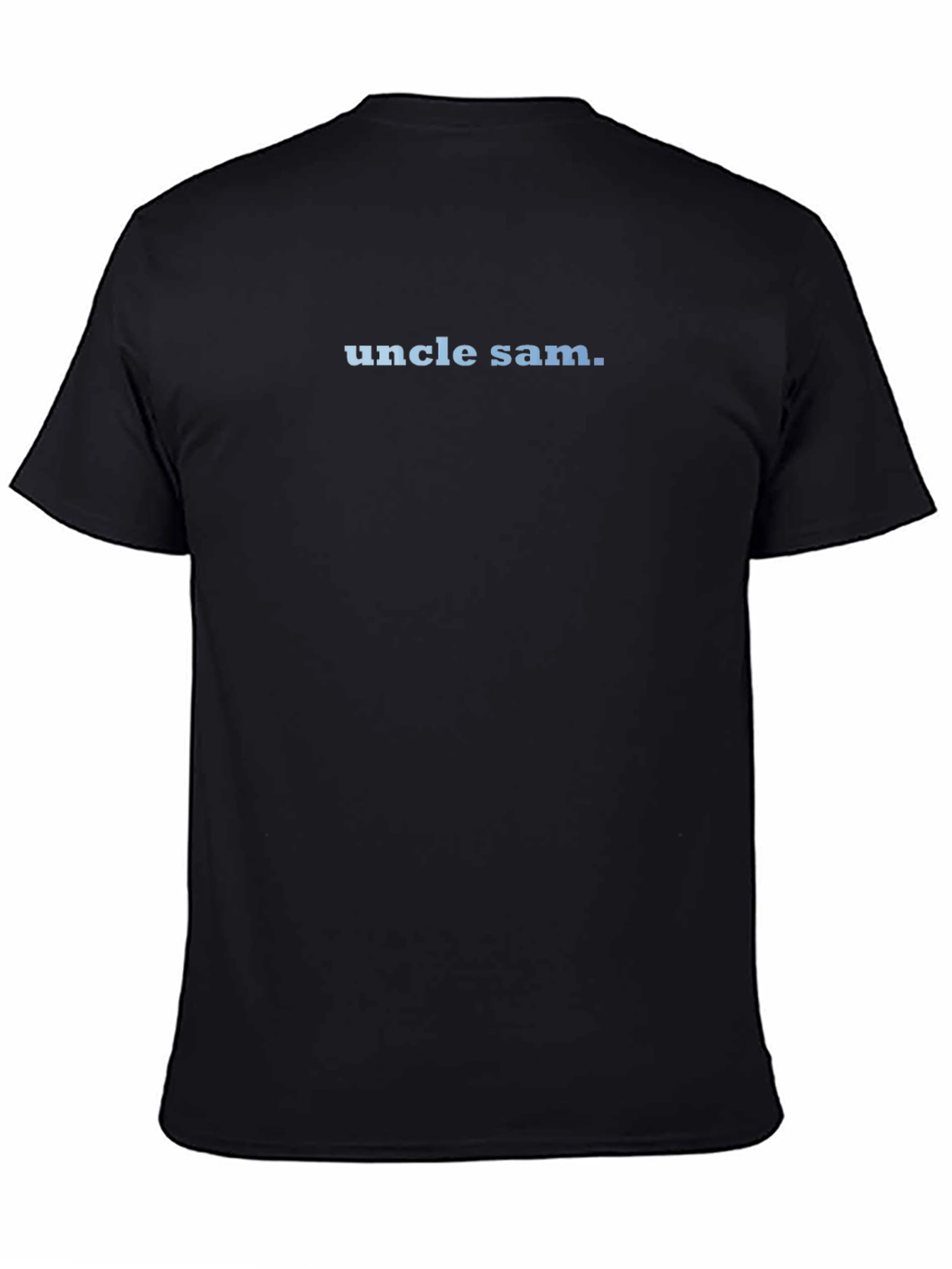 Uncle Sam Graphic Black T-Shirt
