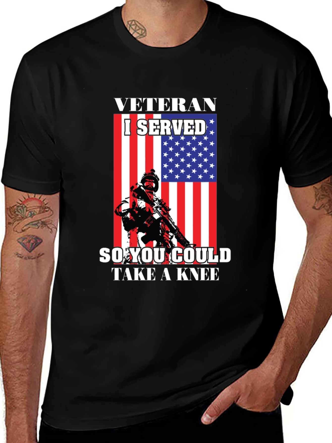 Veteran I Served Graphic T-Shirt