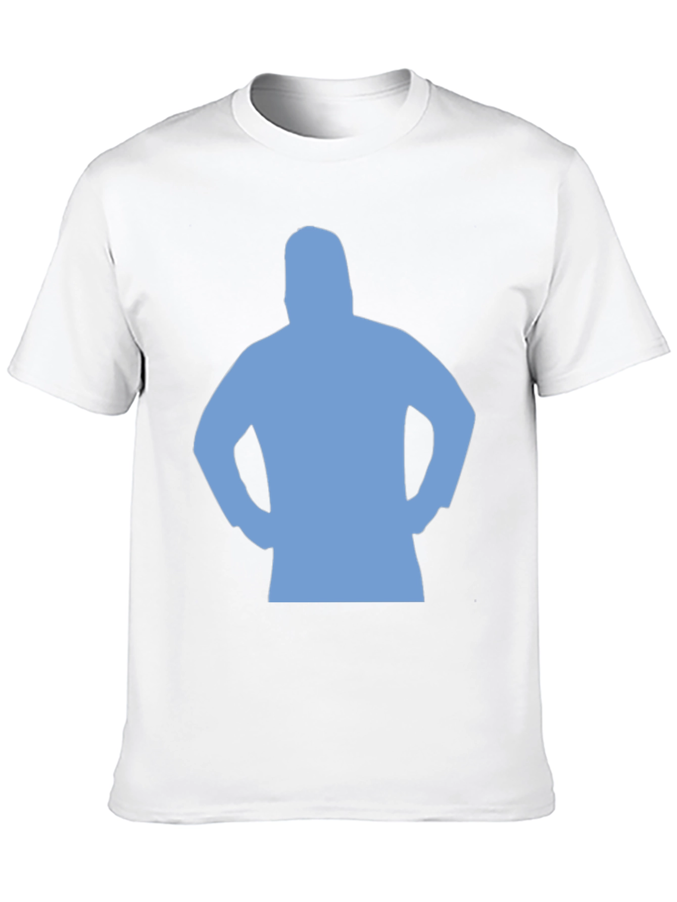 Silhouette Graphic Tee - Black Cotton Blend