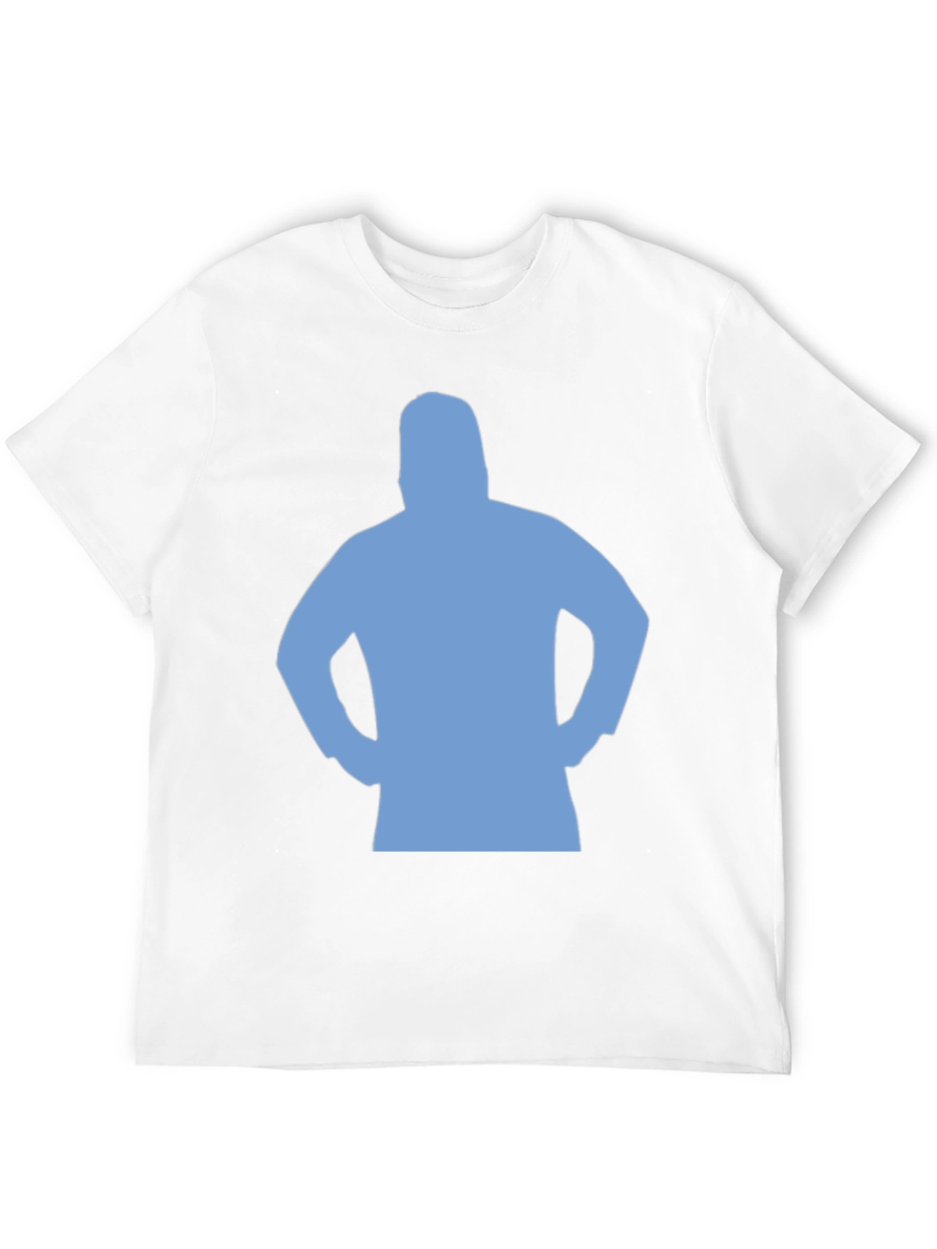 Silhouette Graphic Tee - Black Cotton Blend