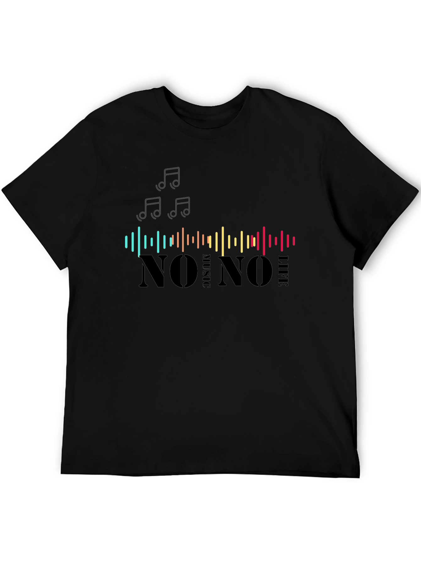 No Music No Life Graphic Tee