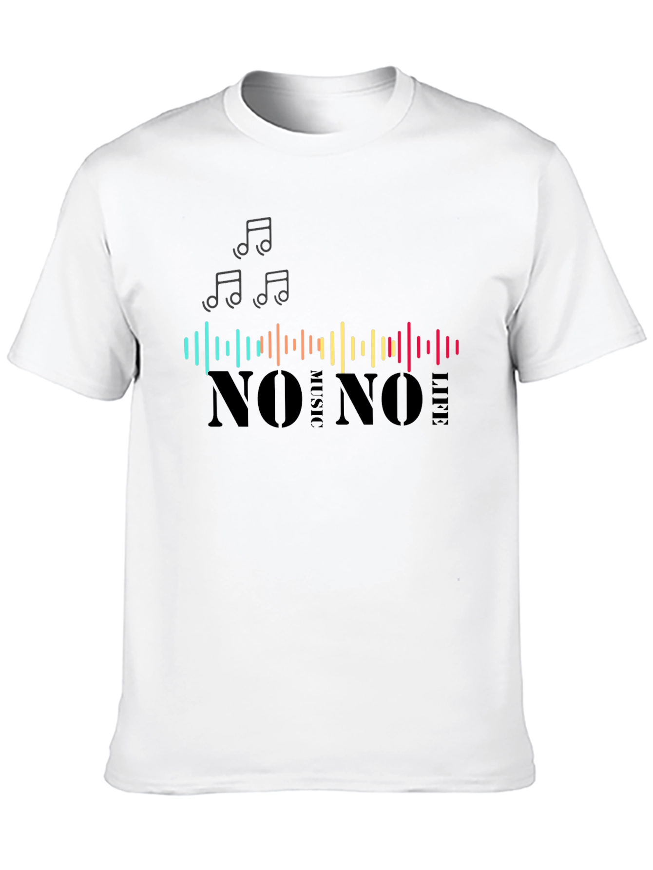 No Music No Life Graphic Tee