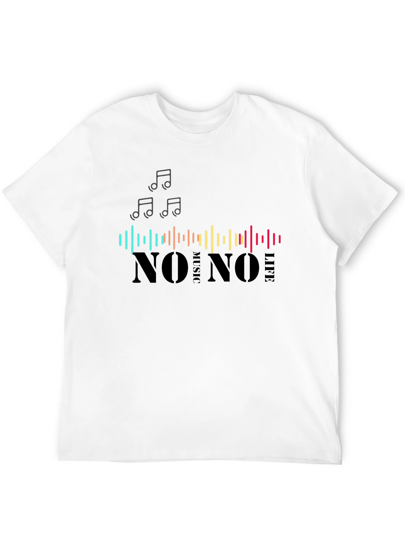 No Music No Life Graphic Tee