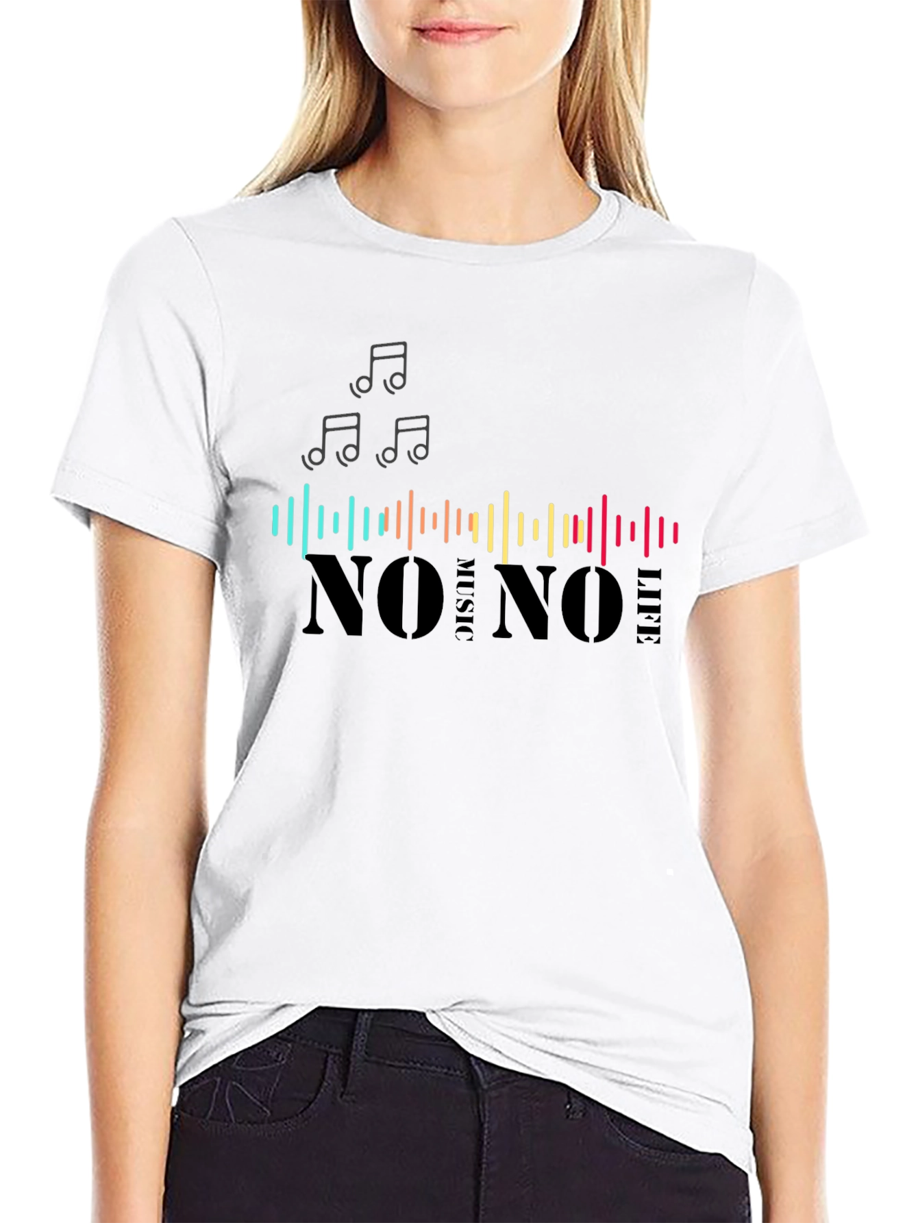 No Music No Life Graphic Tee