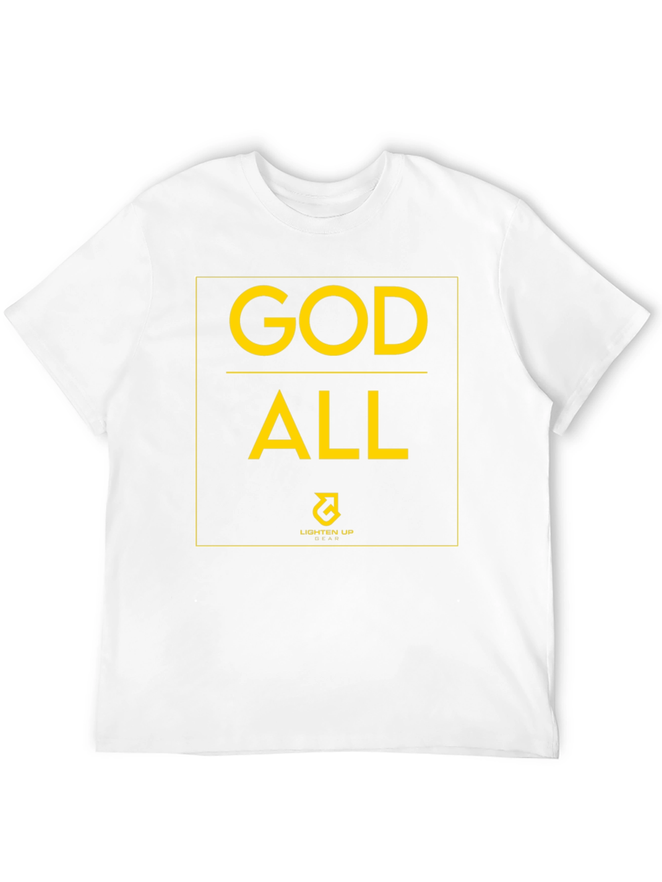 God All Lighten Up Gear Black T-Shirt