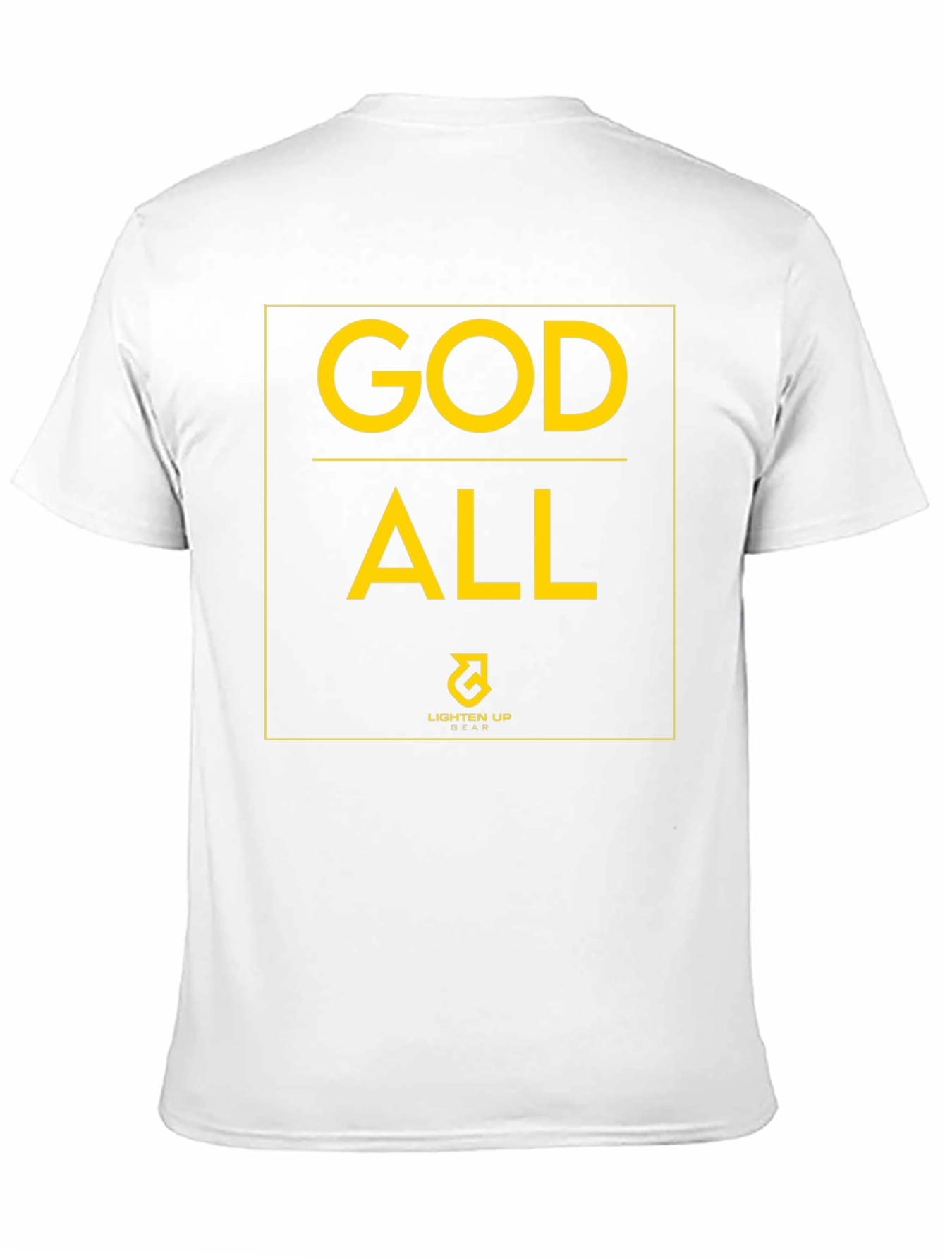 God All Lighten Up Gear Black T-Shirt