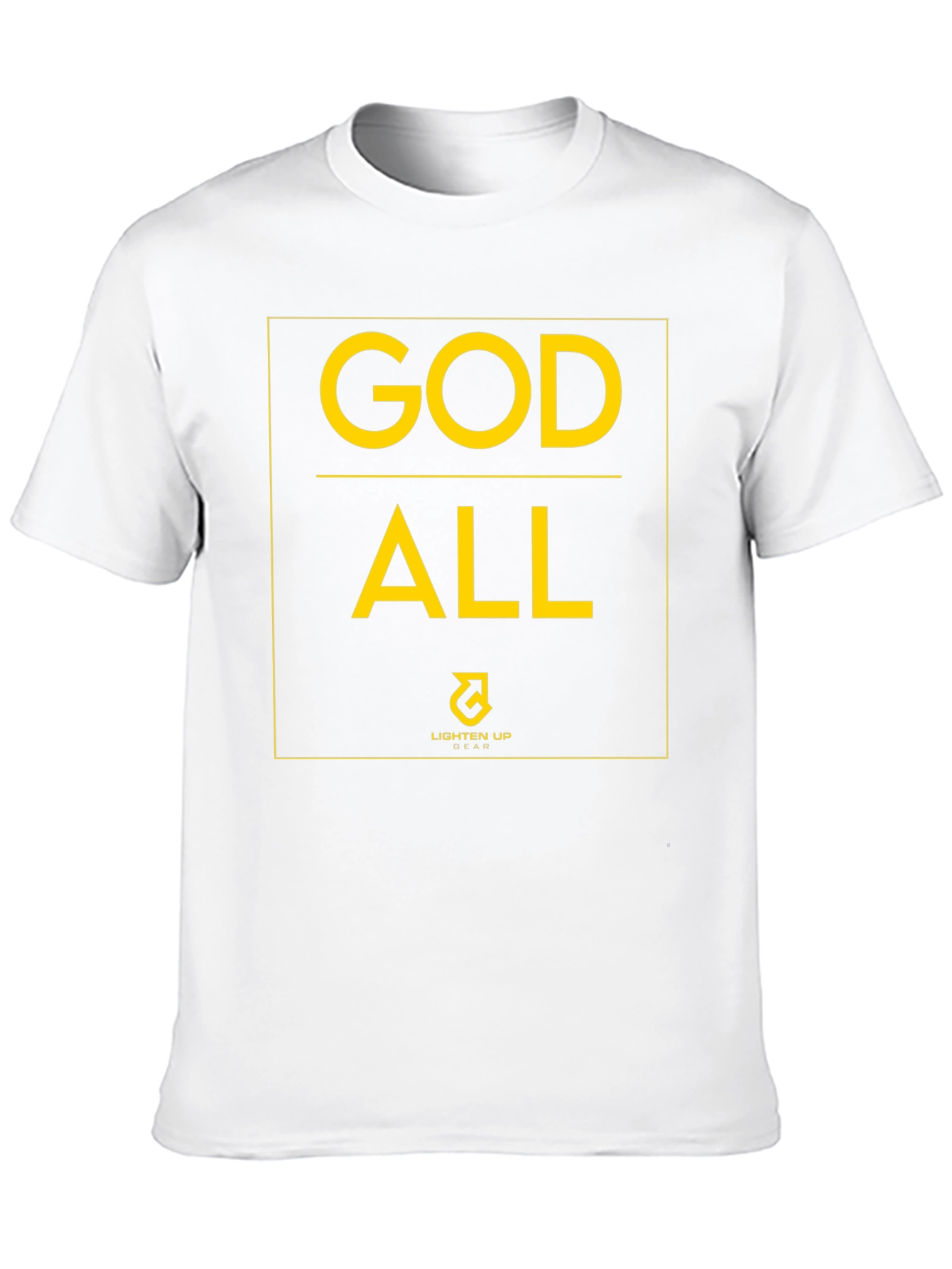 God All Lighten Up Gear Black T-Shirt
