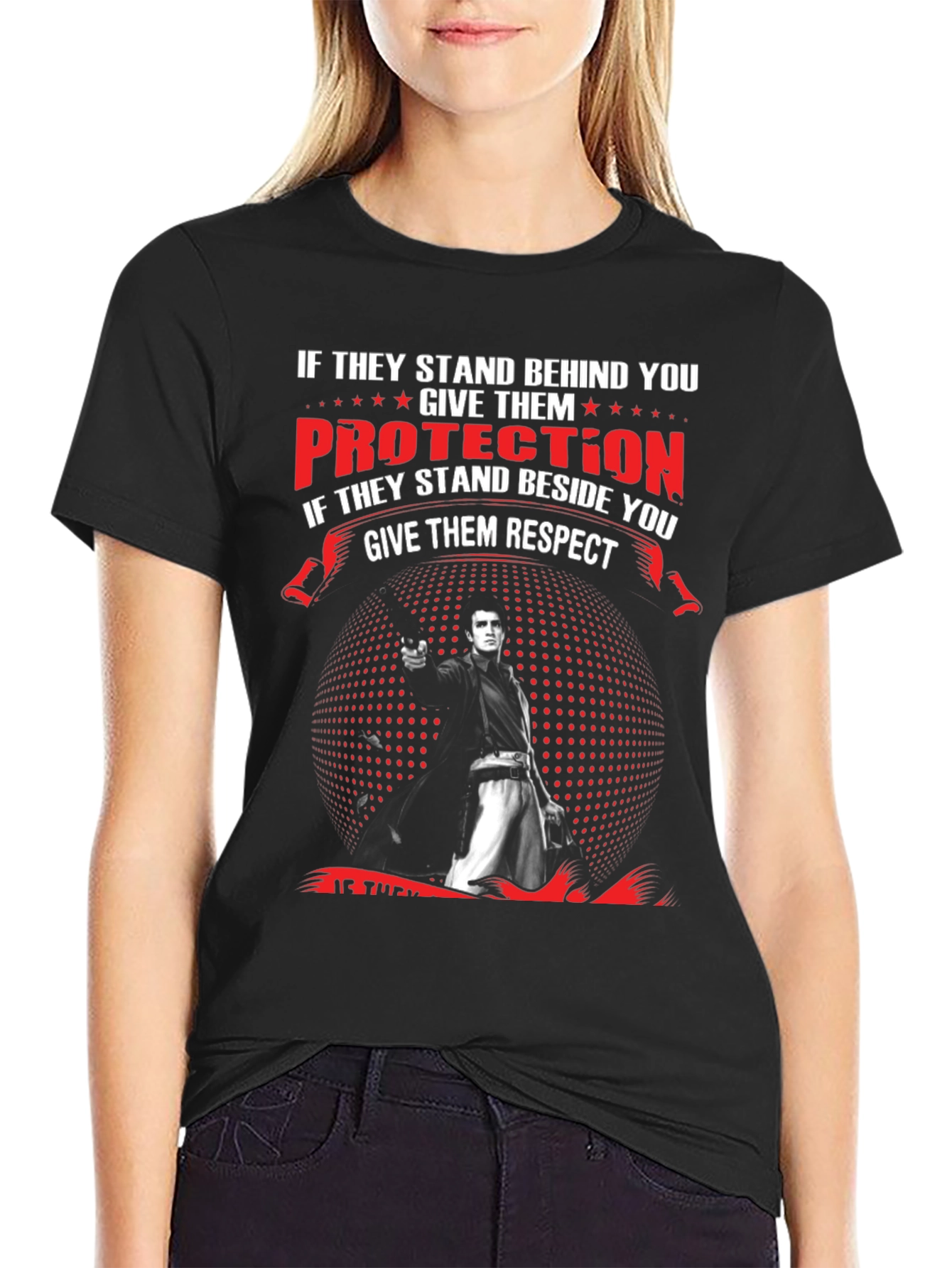 Protection & Respect Graphic Tee