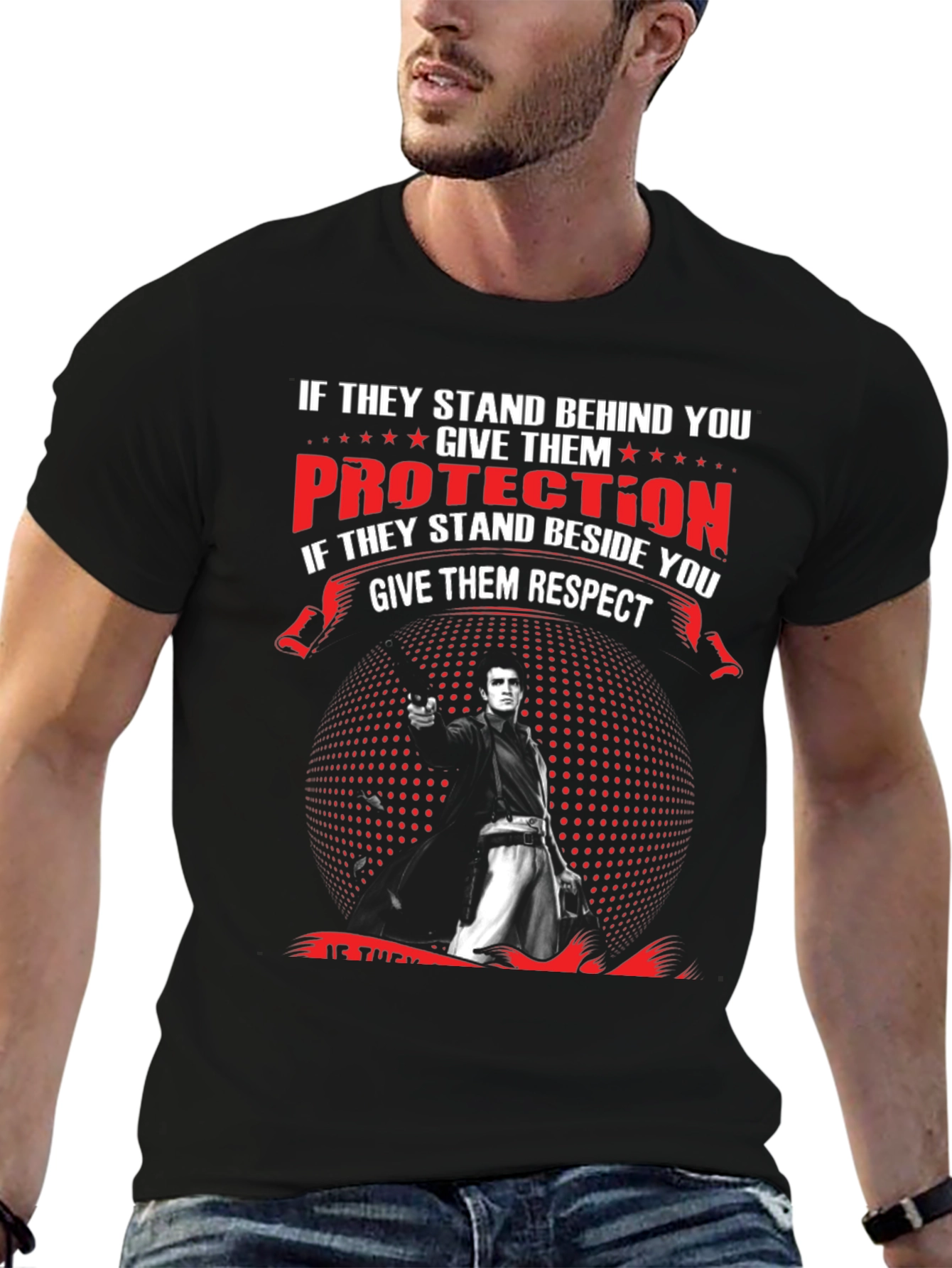 Protection & Respect Graphic Tee