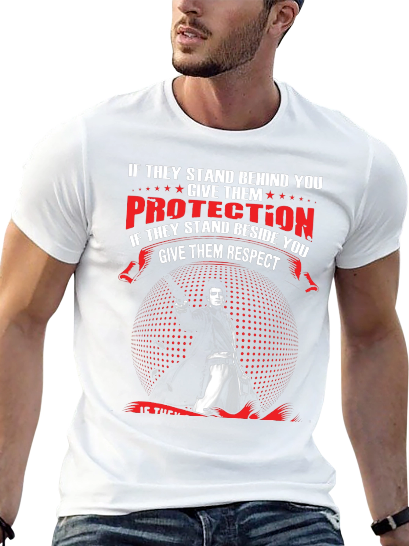 Protection & Respect Graphic Tee