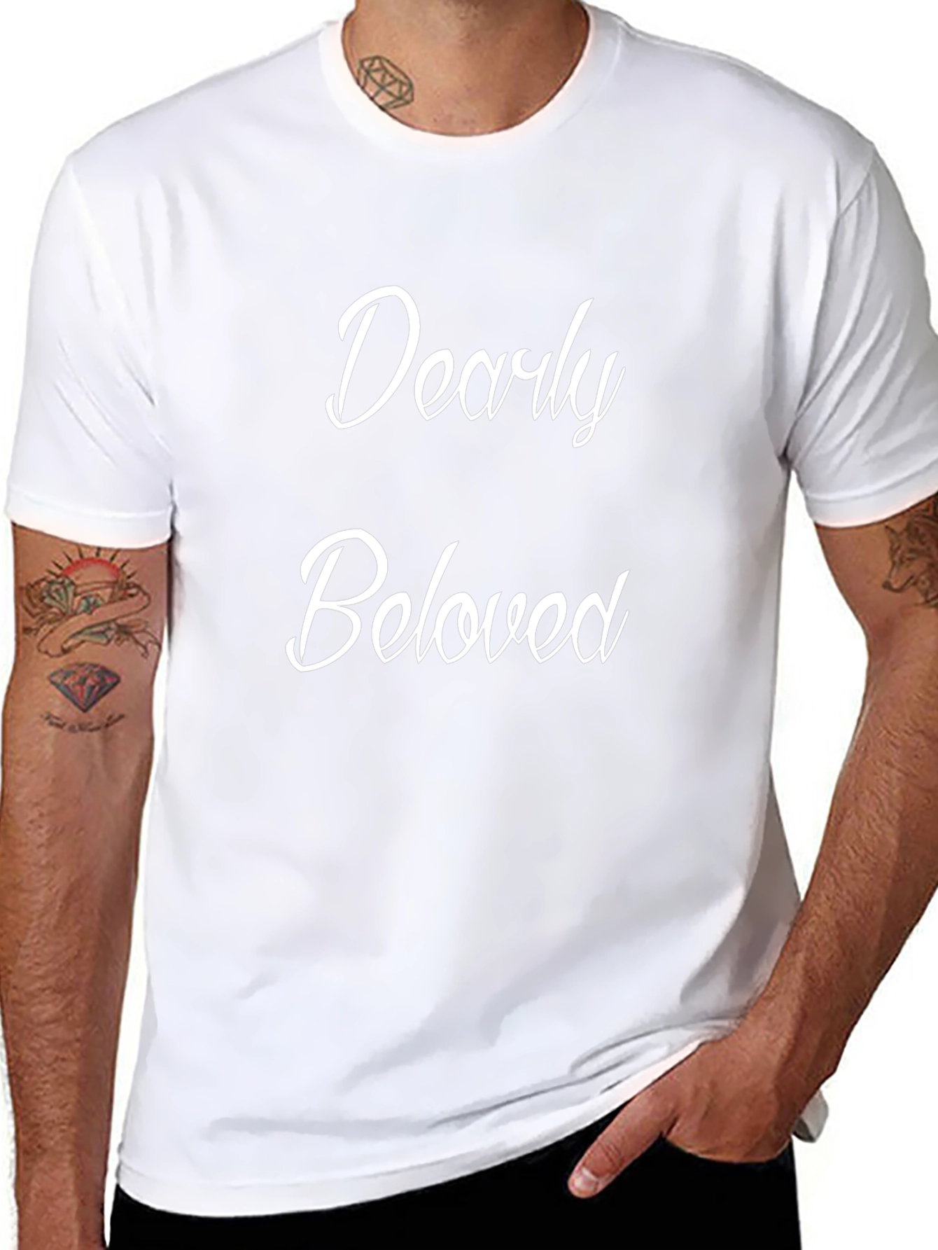 Dearly Beloved Graphic Tee - Classic Black T-Shirt