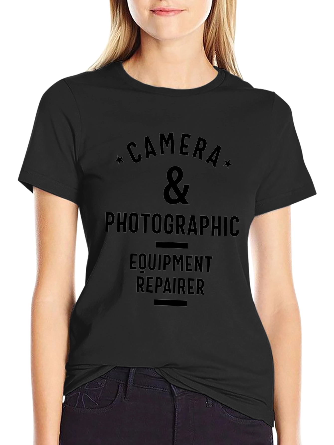 Camera & Photographic Equipment Repairer Black T-Shirt