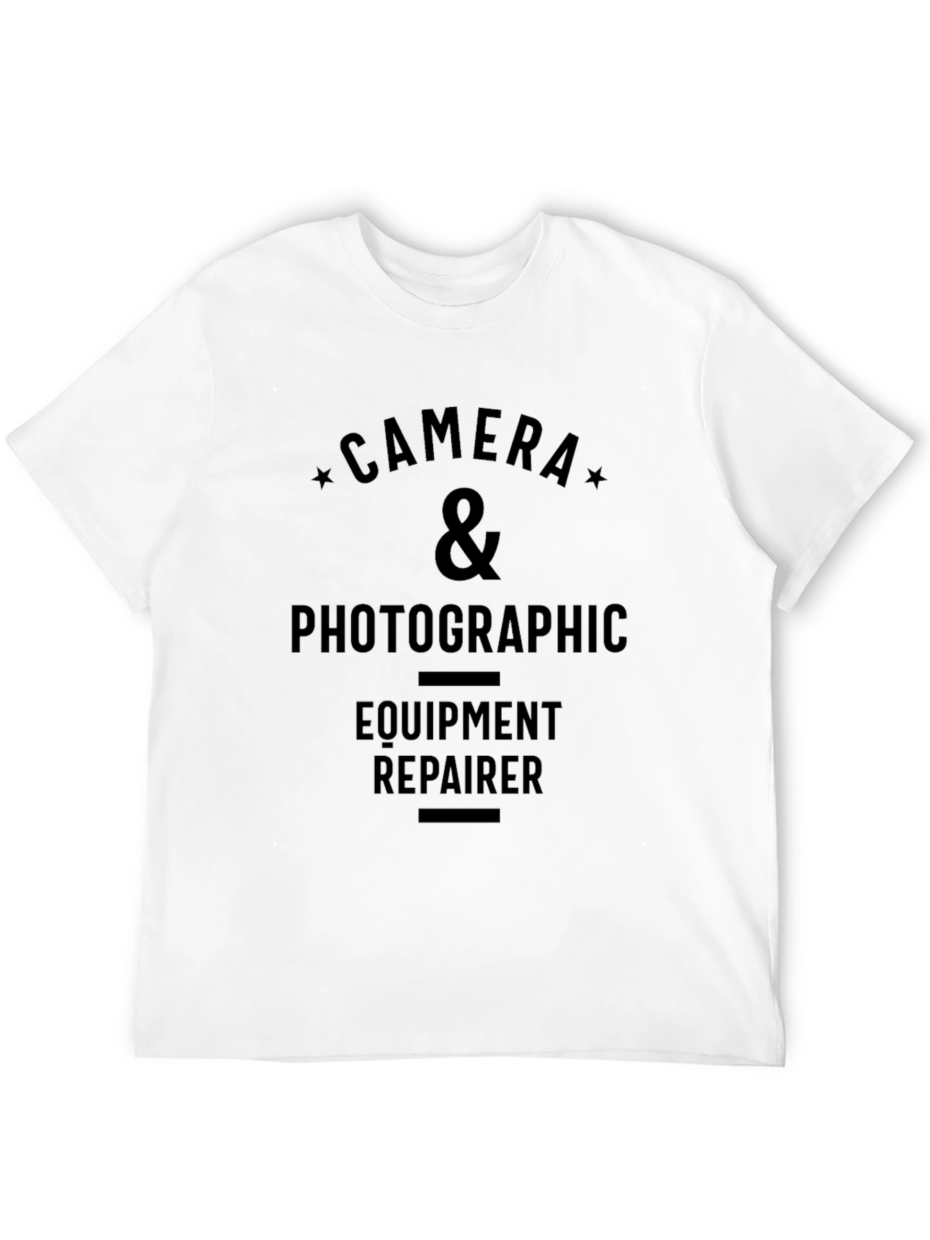 Camera & Photographic Equipment Repairer Black T-Shirt