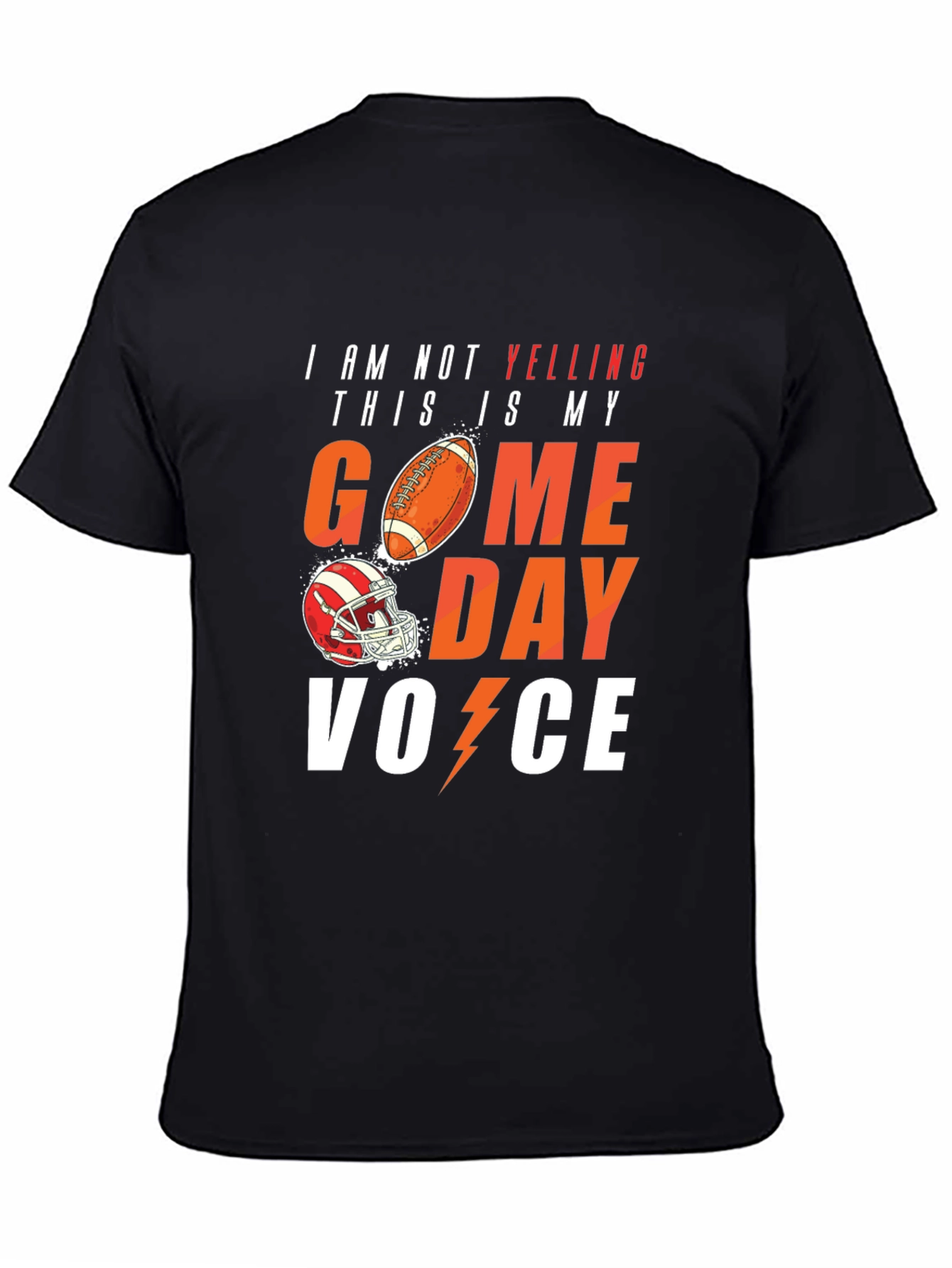 Game Day Voice T-Shirt - Football Fan Tee