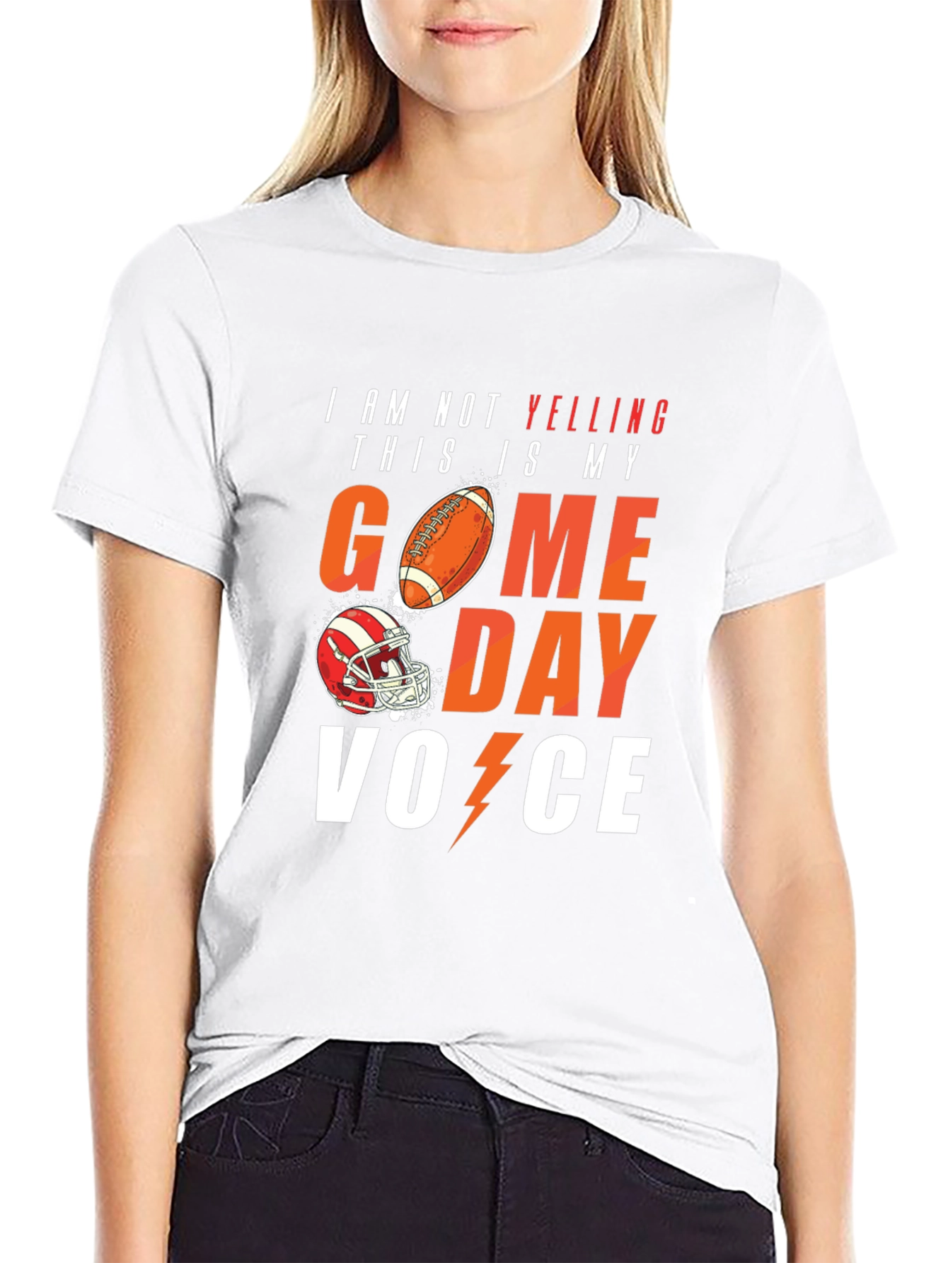 Game Day Voice T-Shirt - Football Fan Tee