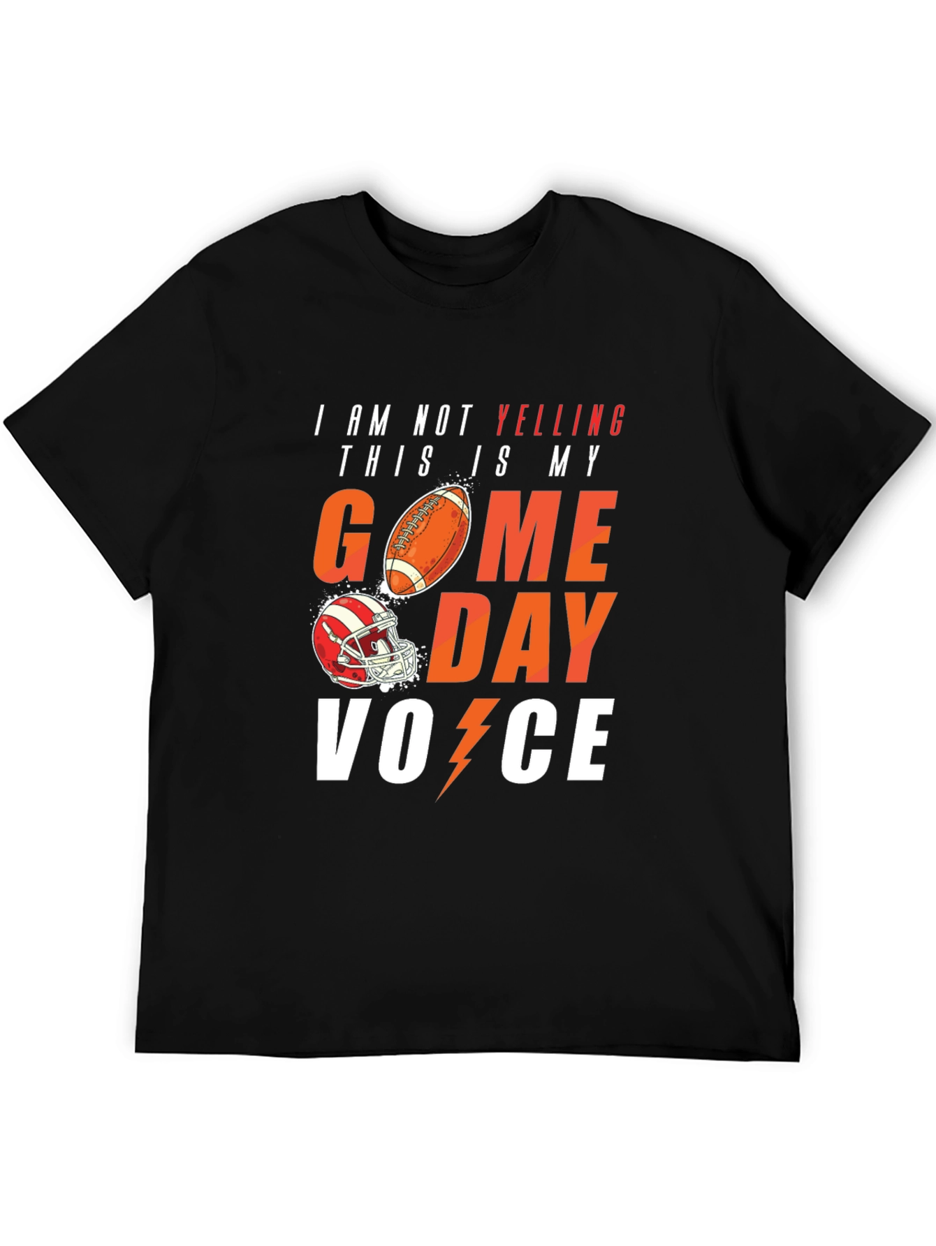 Game Day Voice T-Shirt - Football Fan Tee