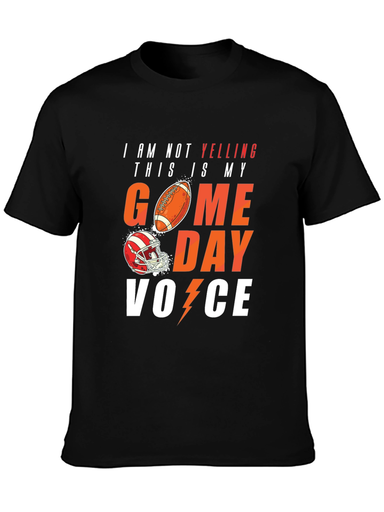 Game Day Voice T-Shirt - Football Fan Tee