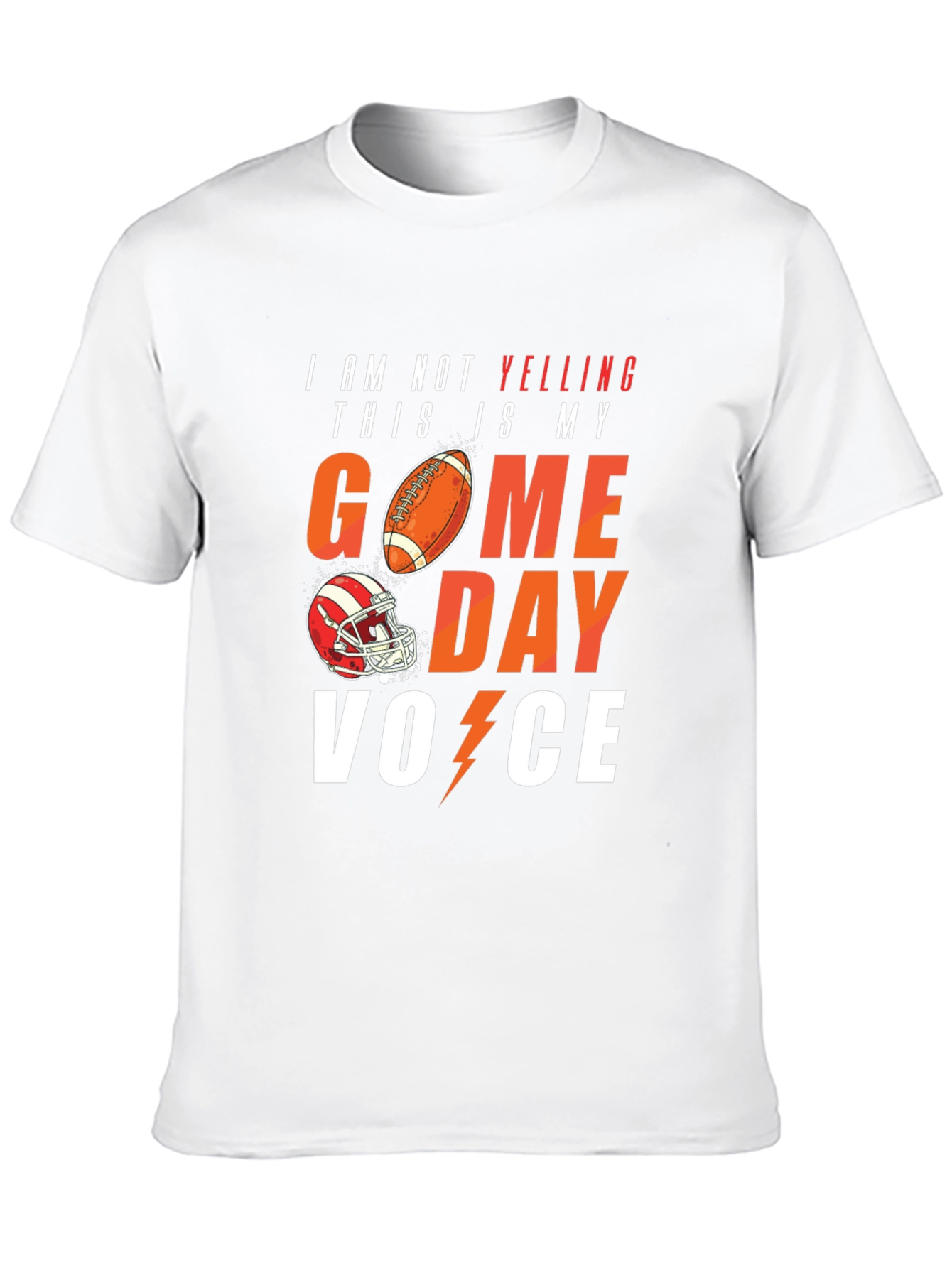 Game Day Voice T-Shirt - Football Fan Tee