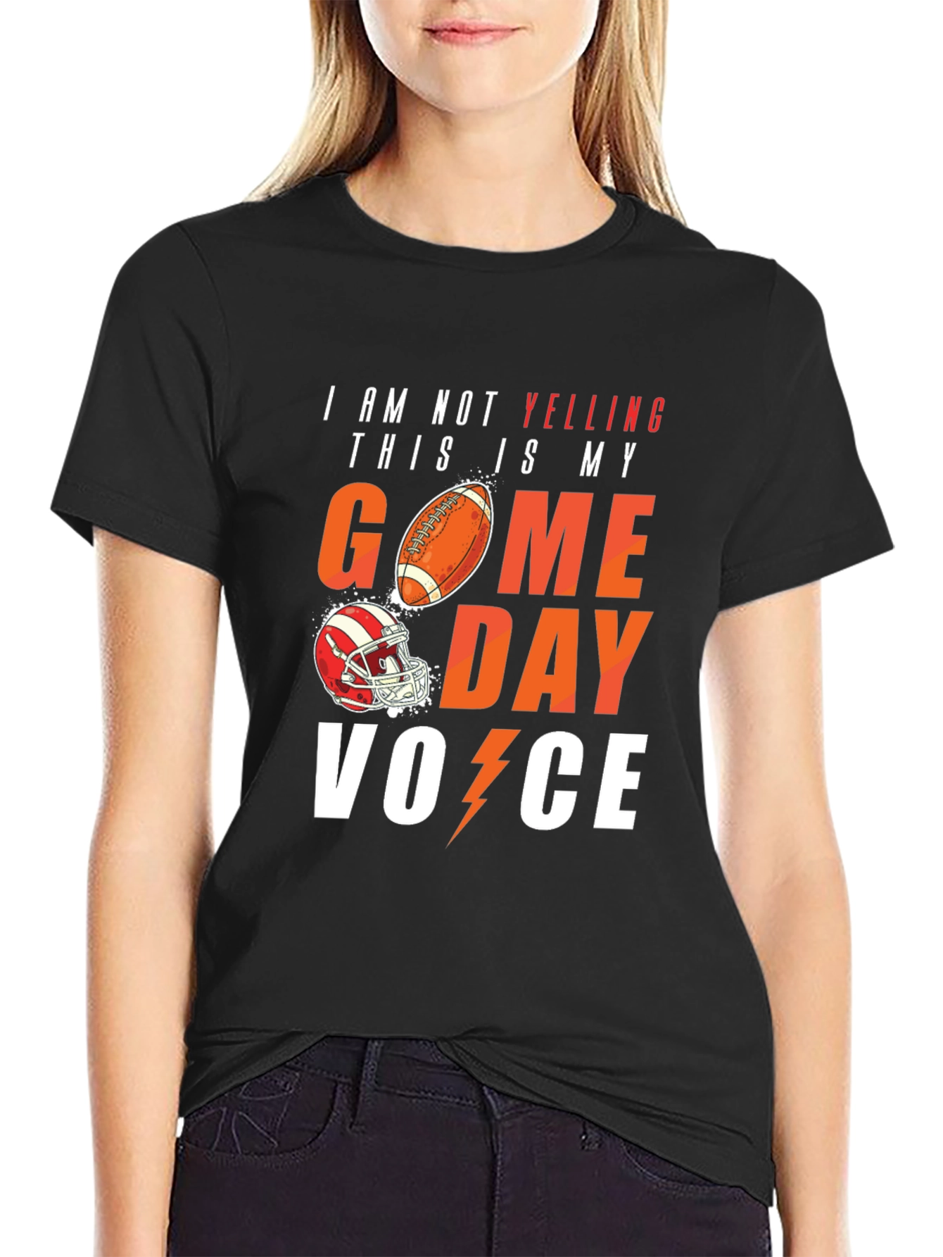 Game Day Voice T-Shirt - Football Fan Tee