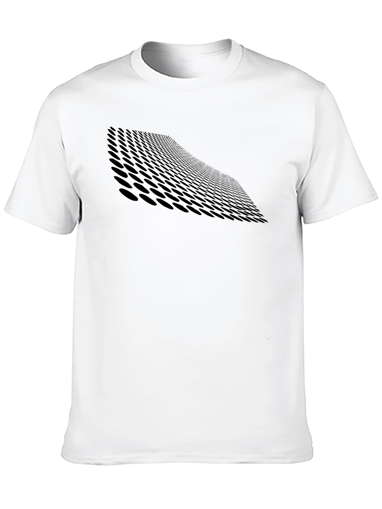 Modern Illusion Black T-Shirt