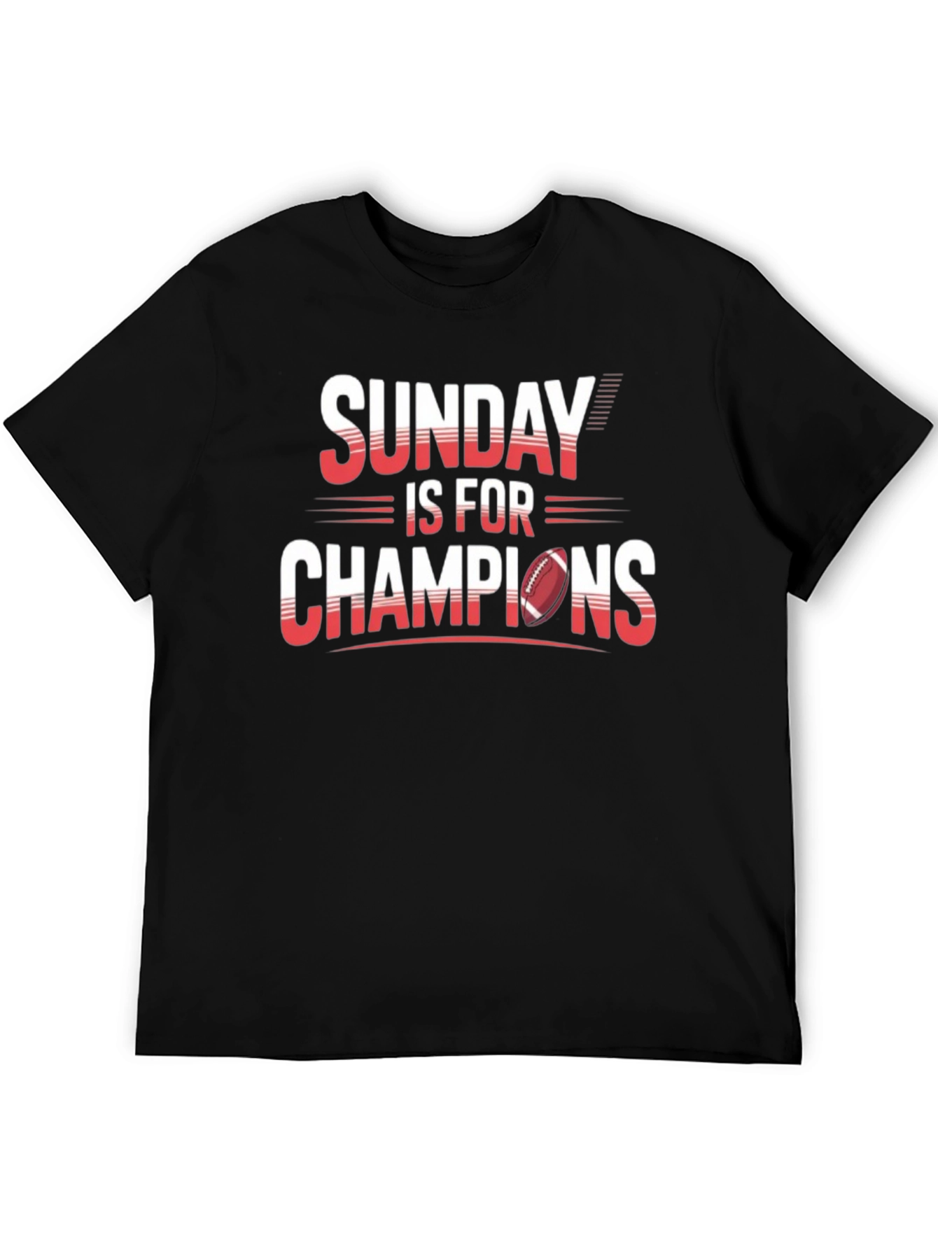 Sunday Is For Champions Graphic T-Shirt
