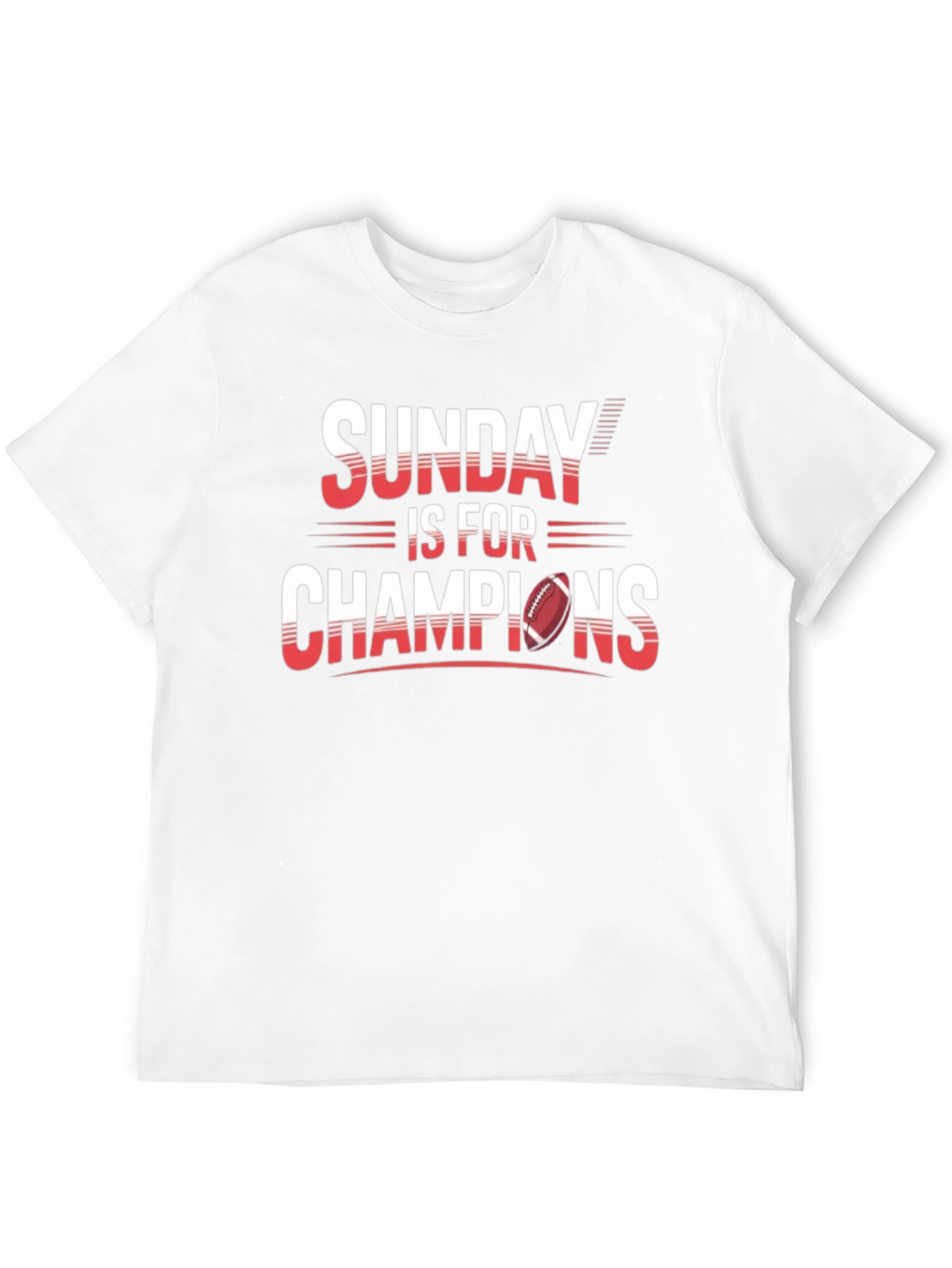 Sunday Is For Champions Graphic T-Shirt