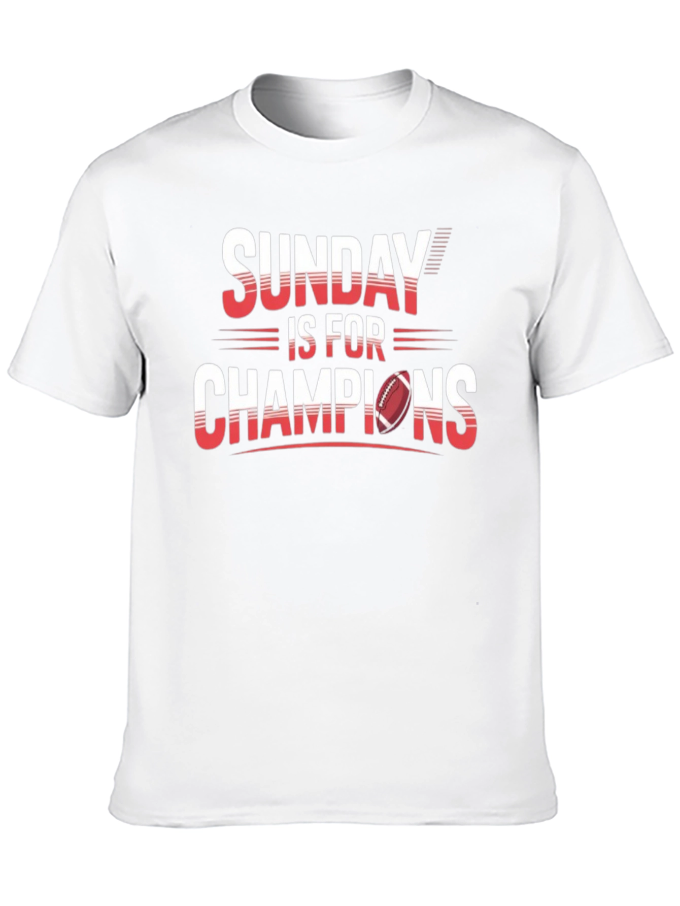 Sunday Is For Champions Graphic T-Shirt
